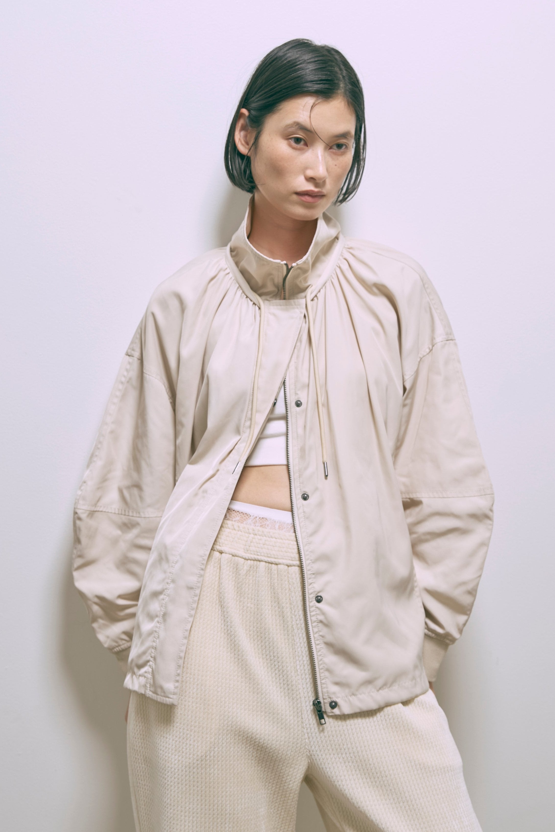 着用カラー:アイボリー モデル身長:170cm