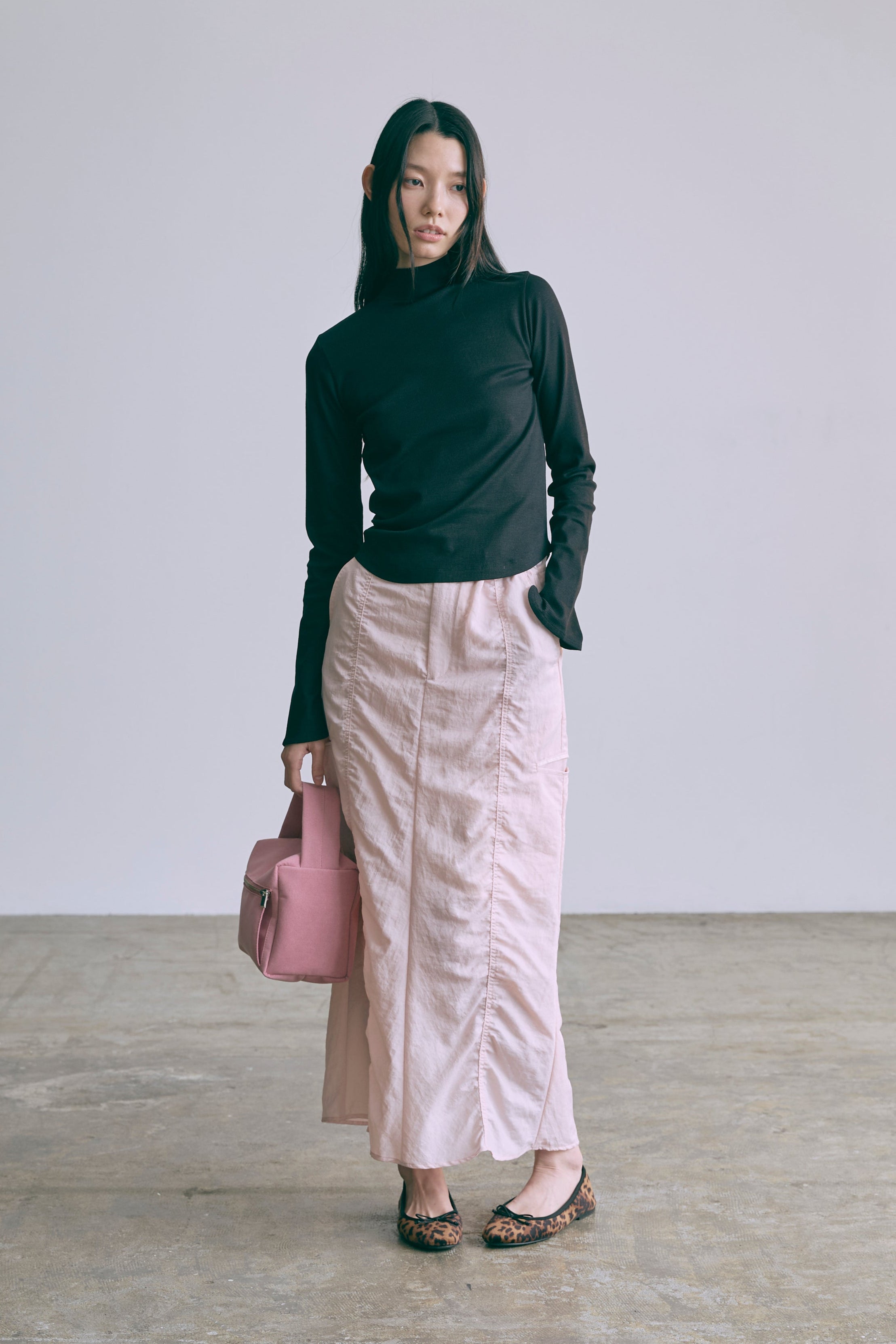 着用カラー:アイボリー モデル身長:174㎝