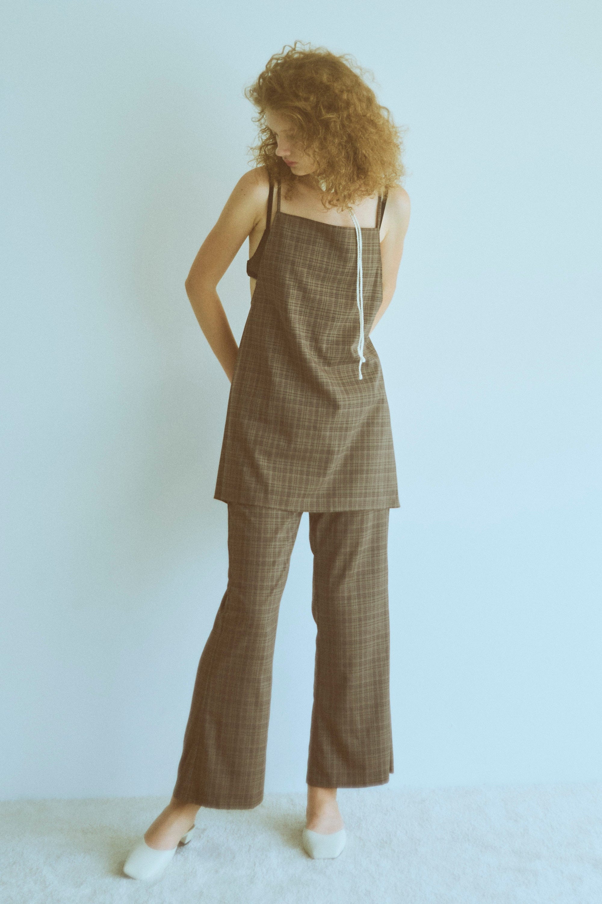 着用カラー:ブラウン モデル身長:176㎝