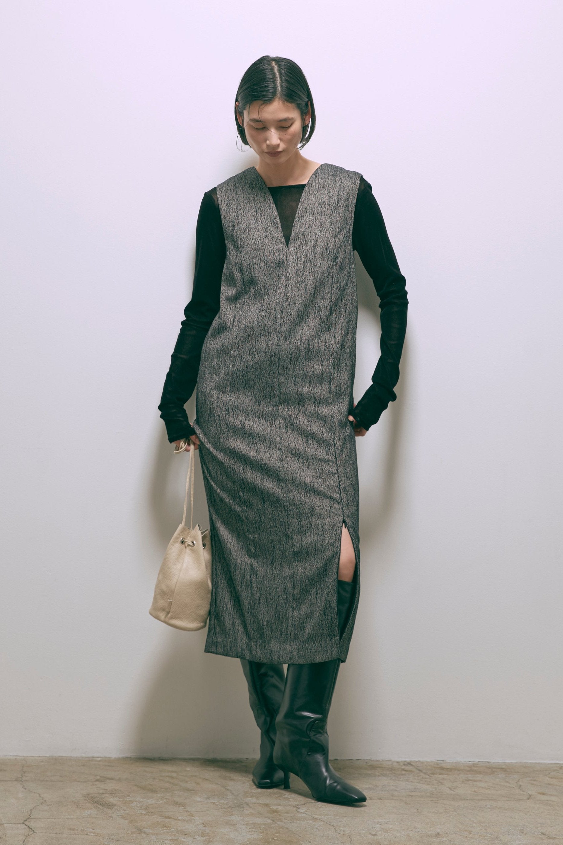 着用カラー:ブラック モデル身長:170cm