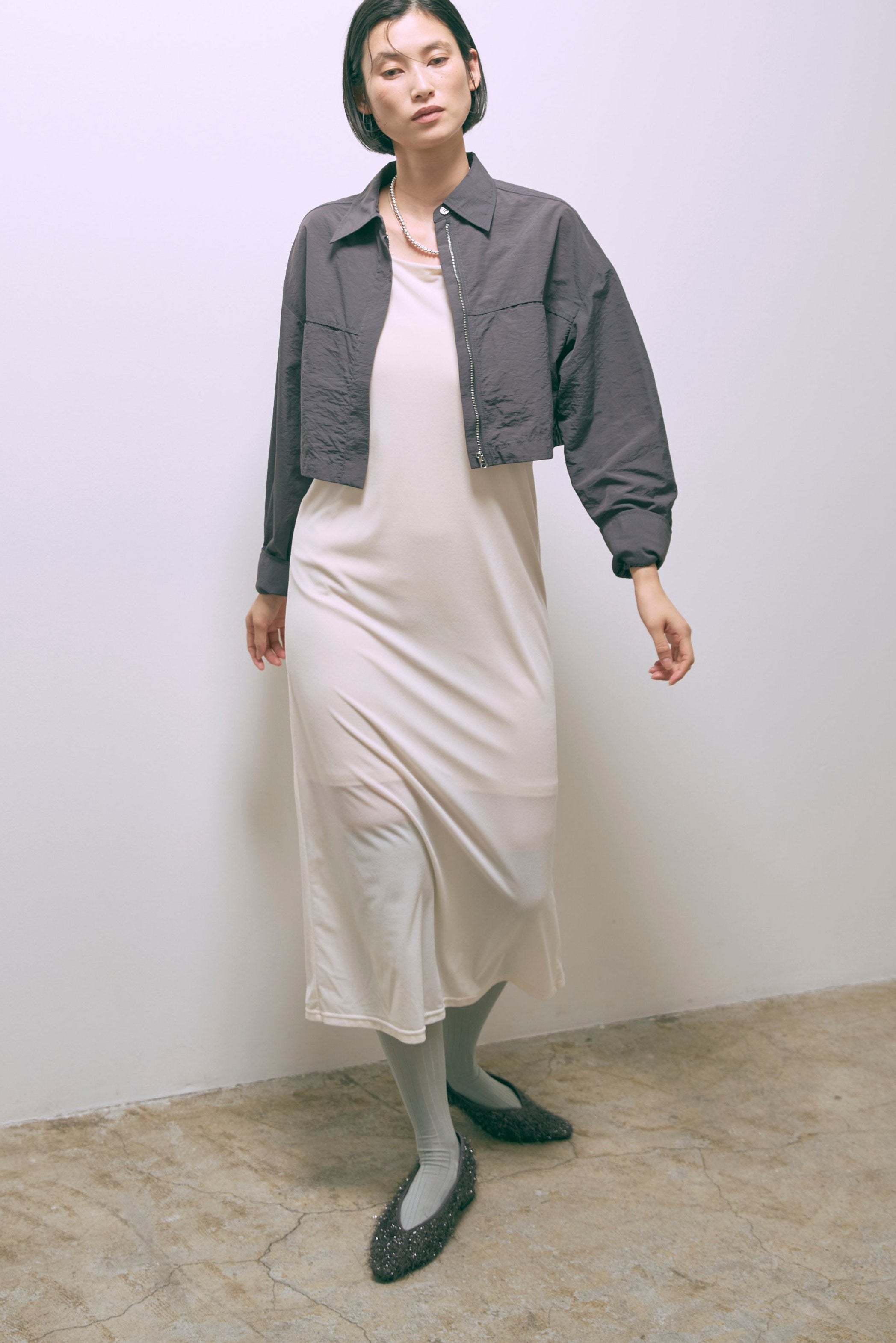 着用カラー:アイボリー モデル身長:170cm