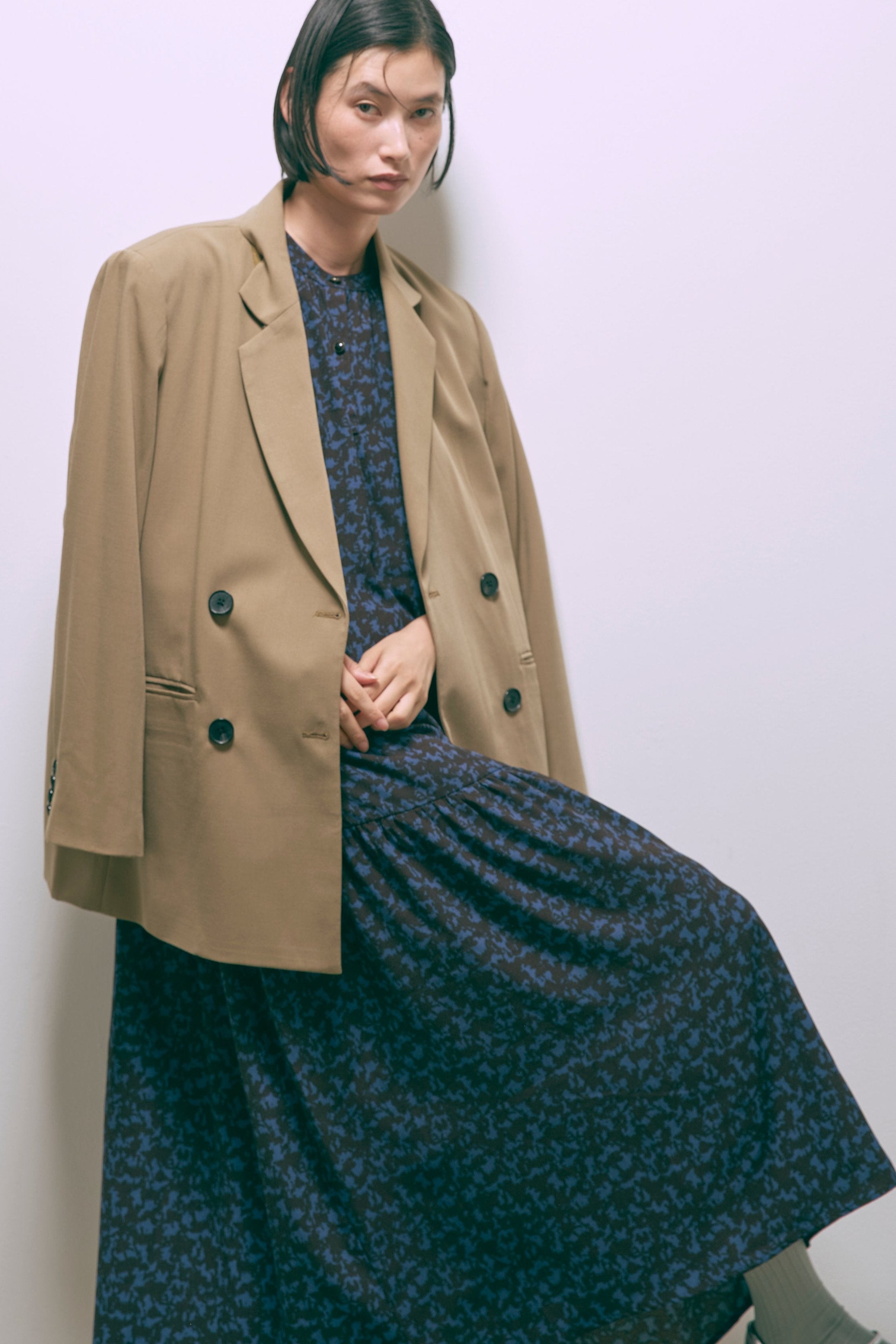 着用カラー:ブルー モデル身長:170cm