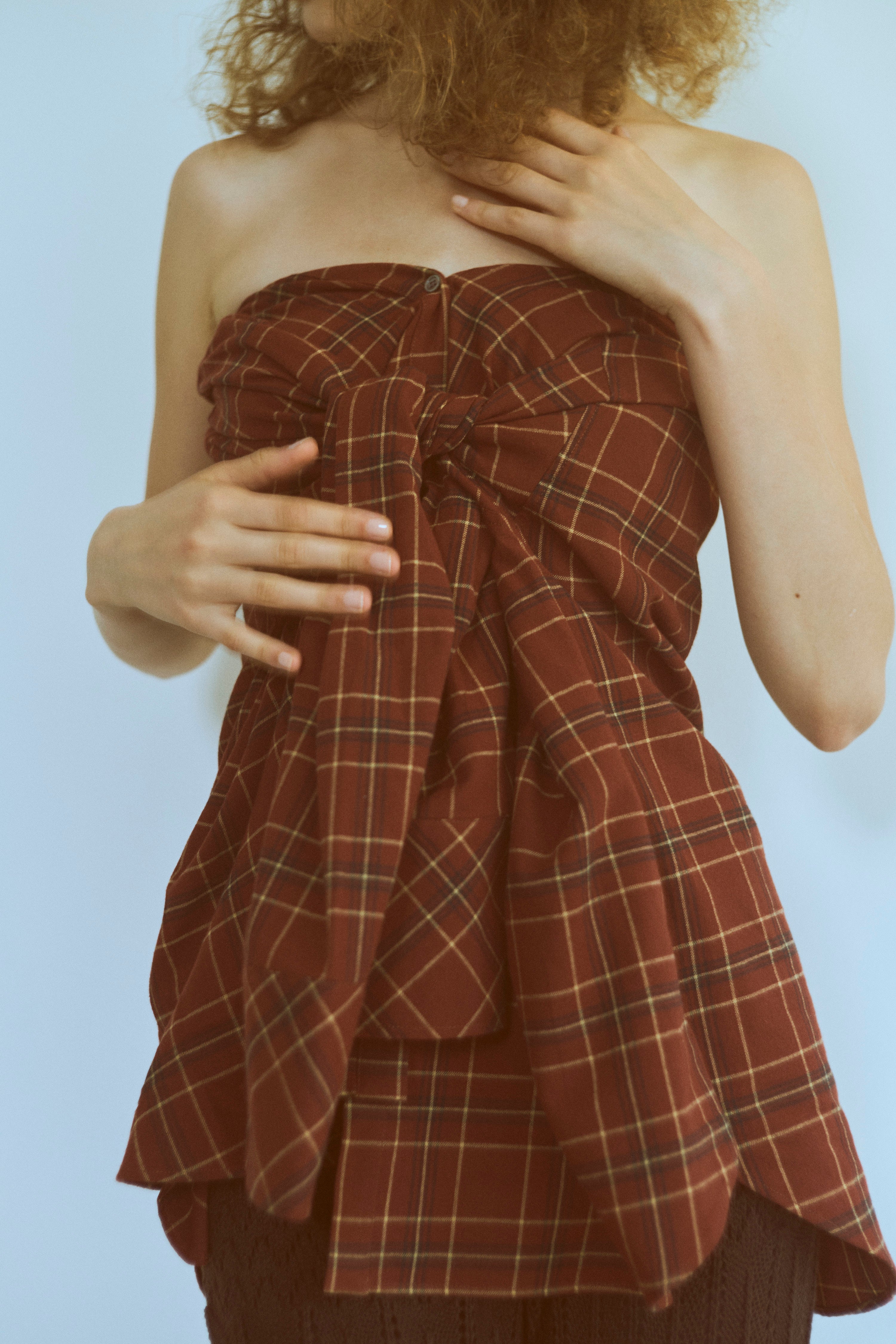 着用カラー:オレンジ モデル身長:176㎝