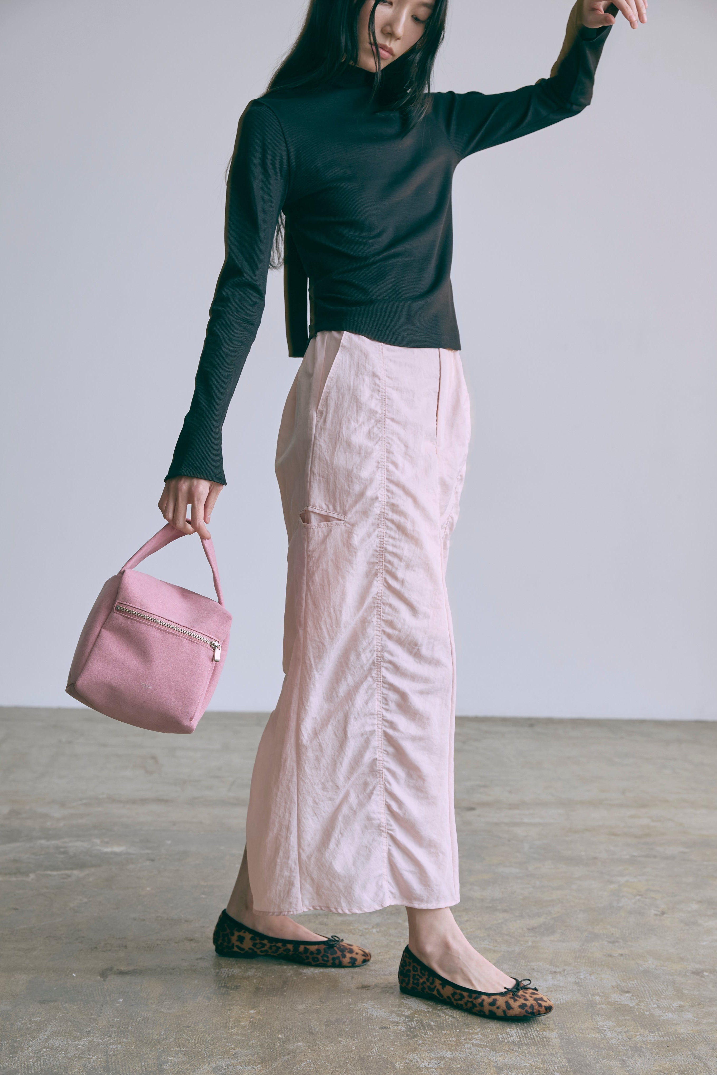 着用カラー:ピンク モデル身長:174cm