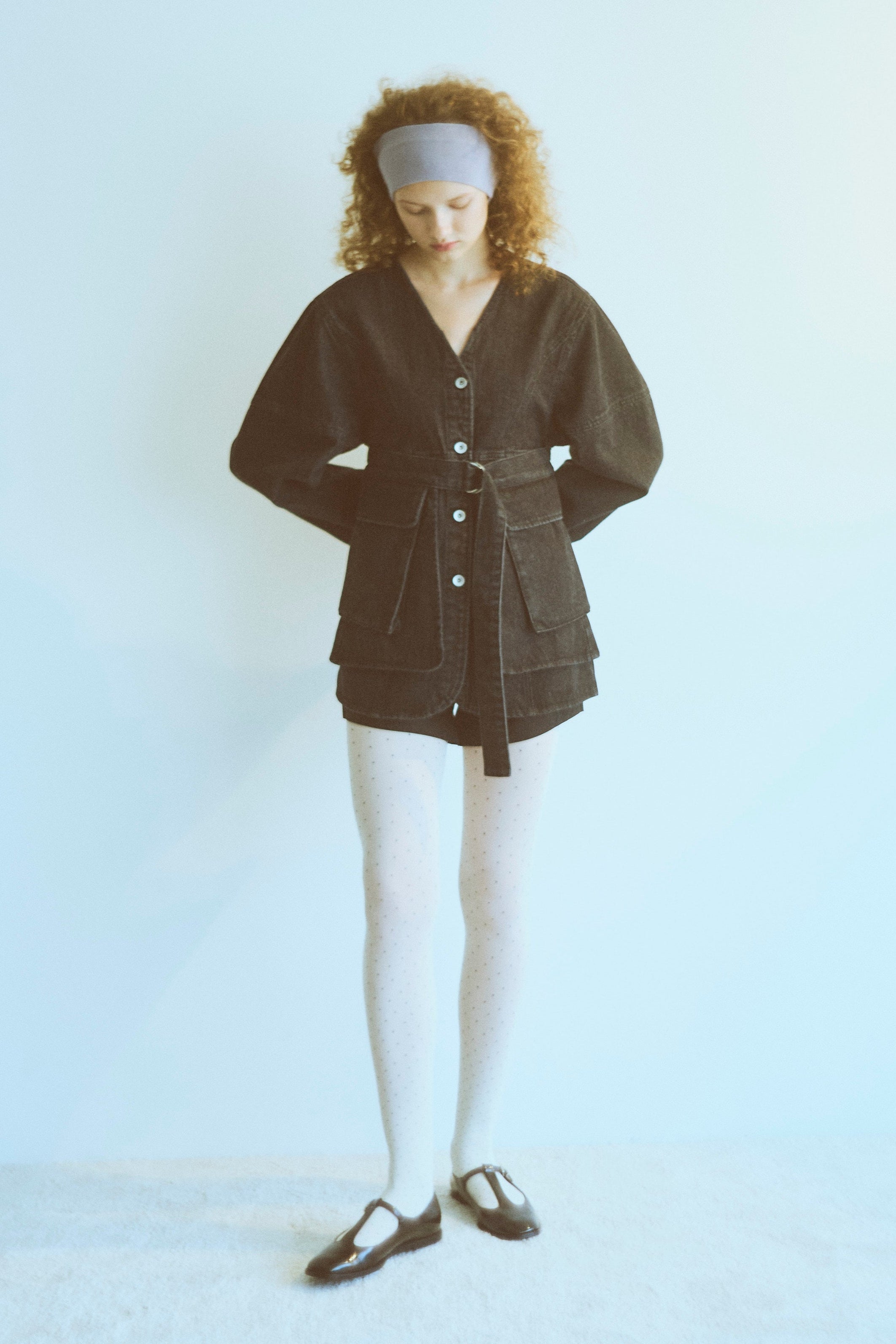 着用カラー:ブラック モデル身長:176㎝