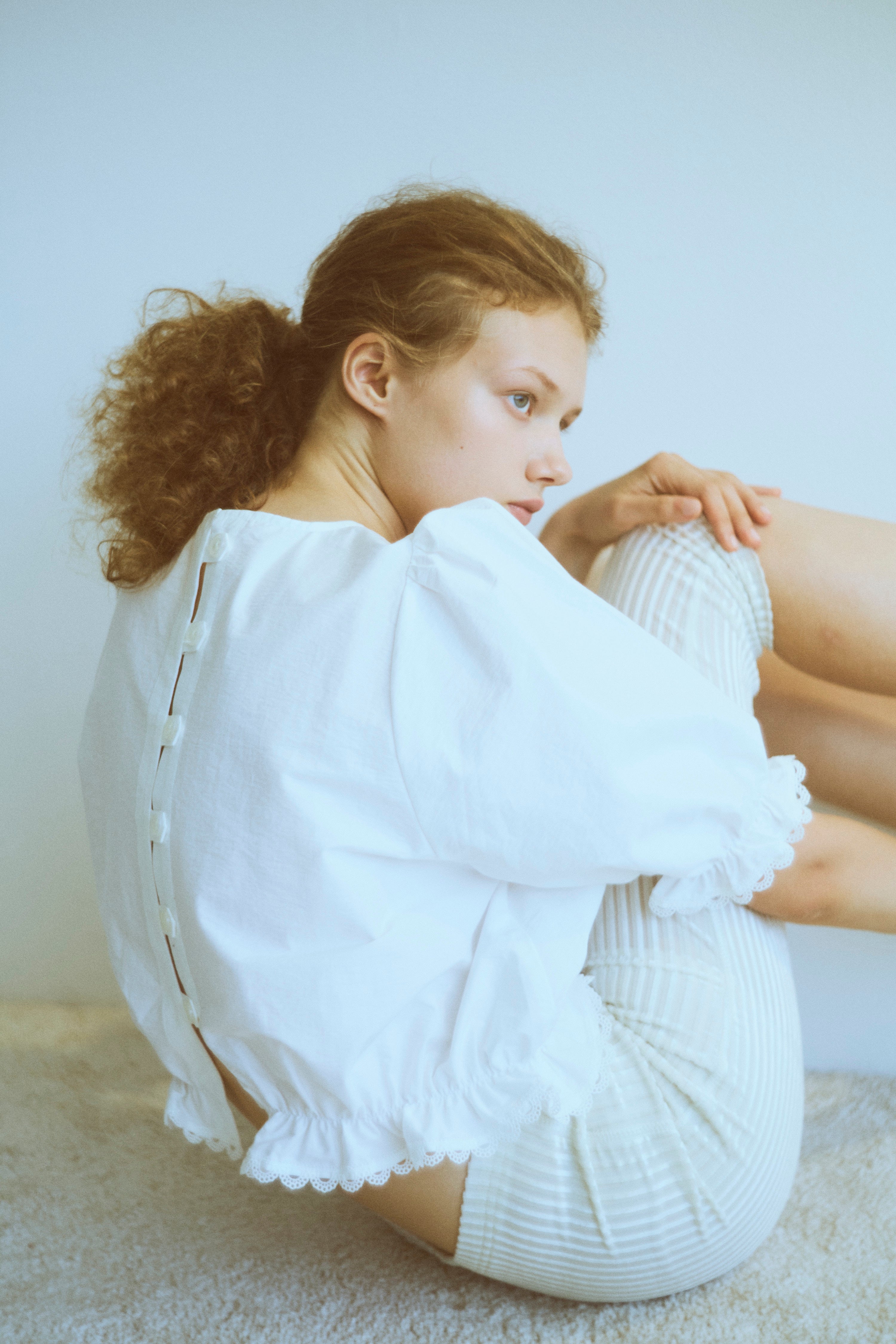 着用カラー:ホワイト モデル身長:176㎝