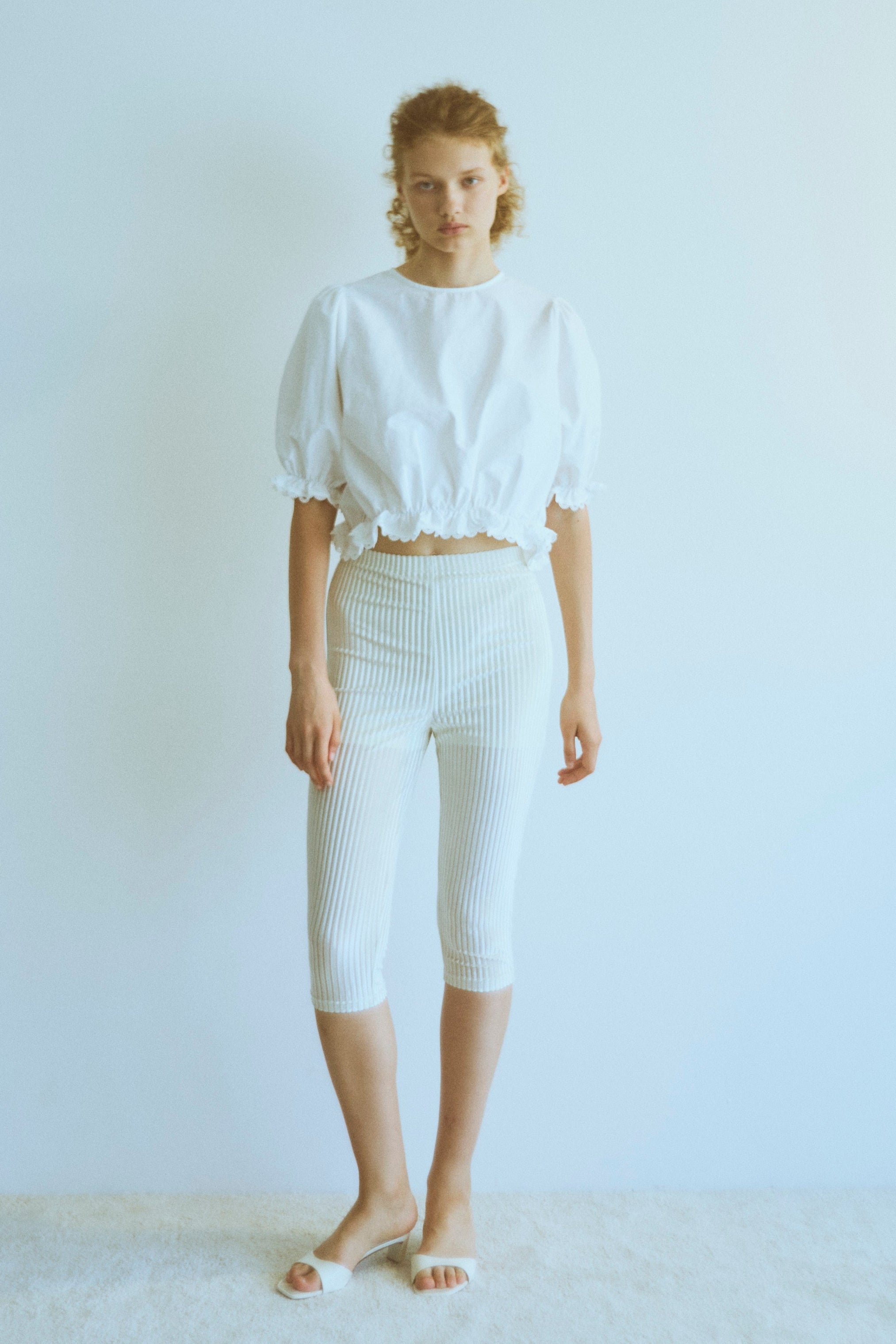 着用カラー:アイボリー 着用サイズ:1 モデル身長:176cm