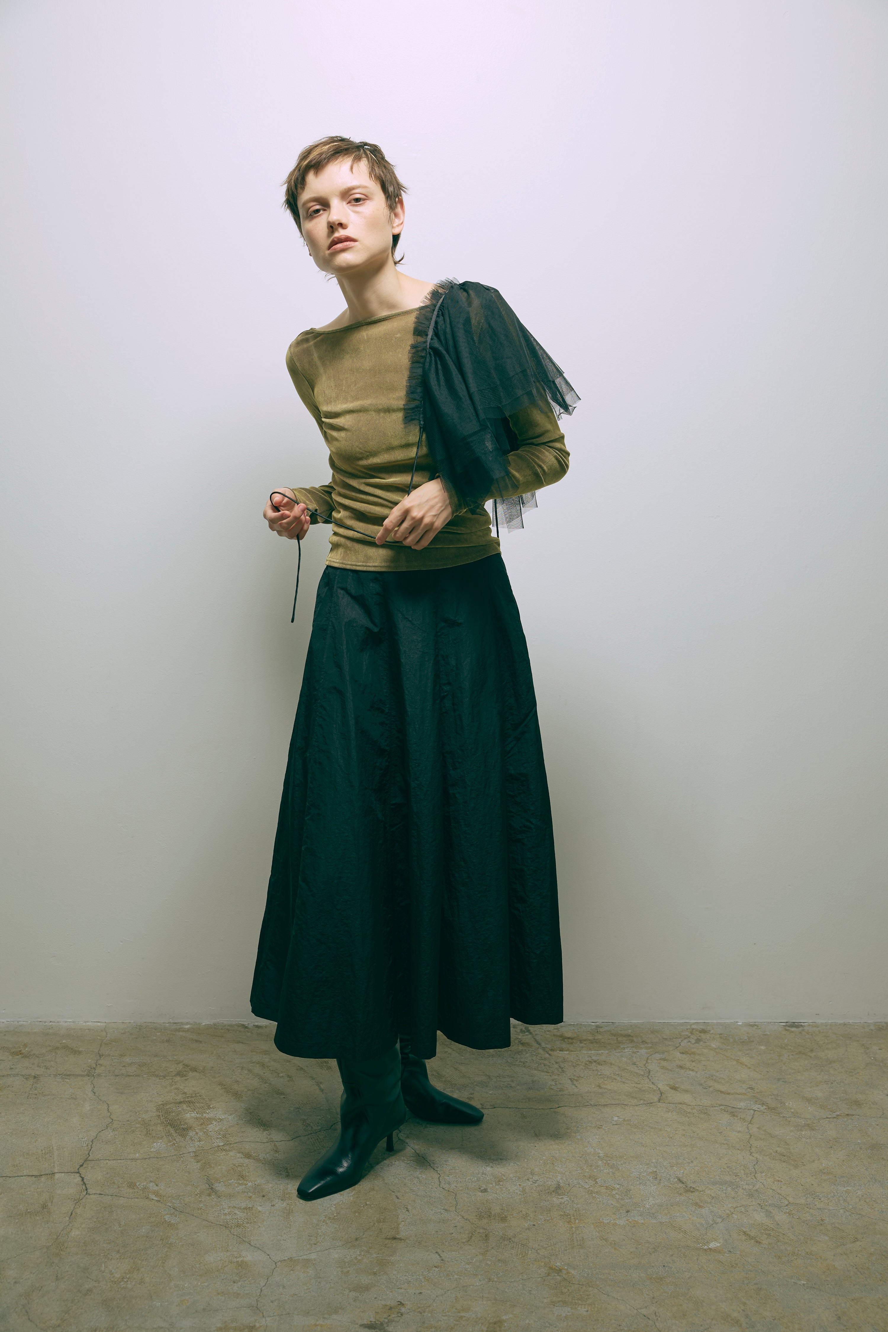 着用カラー:ブラック モデル身長:178cm