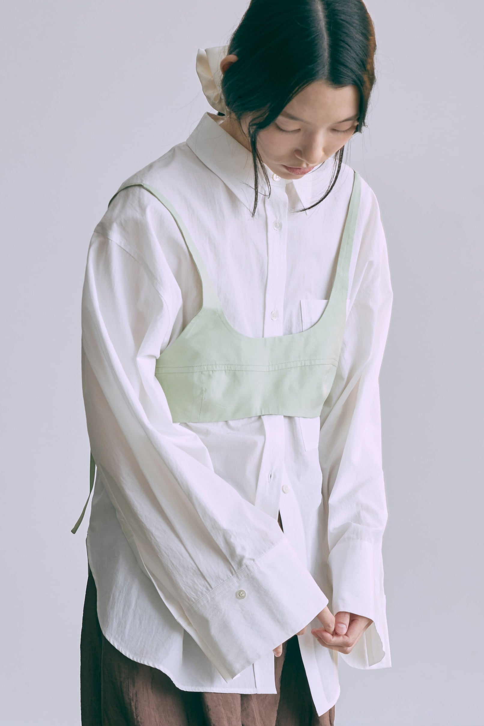 着用カラー:グリーン モデル身長:174㎝
