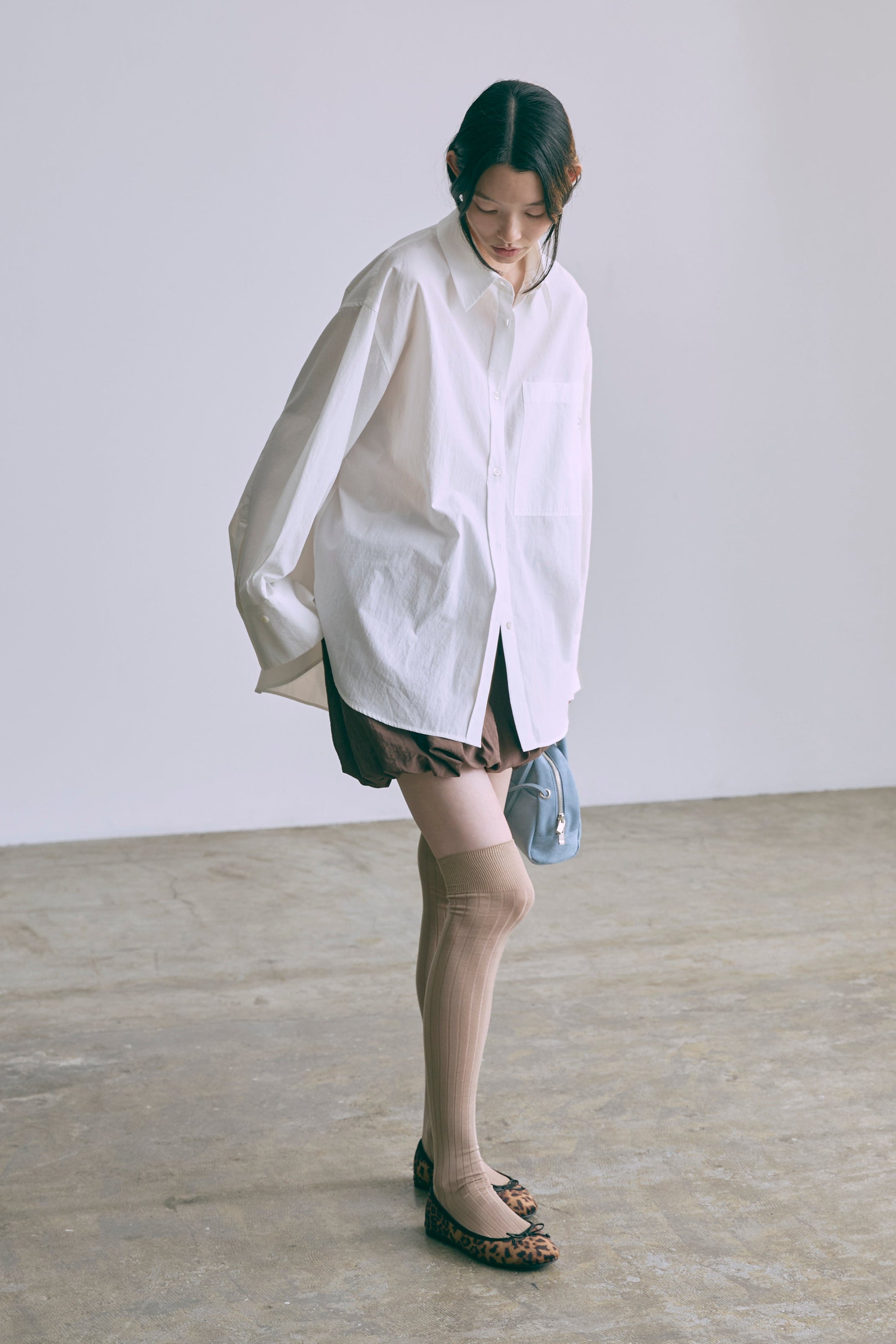 着用カラー:ホワイト モデル身長:174cm