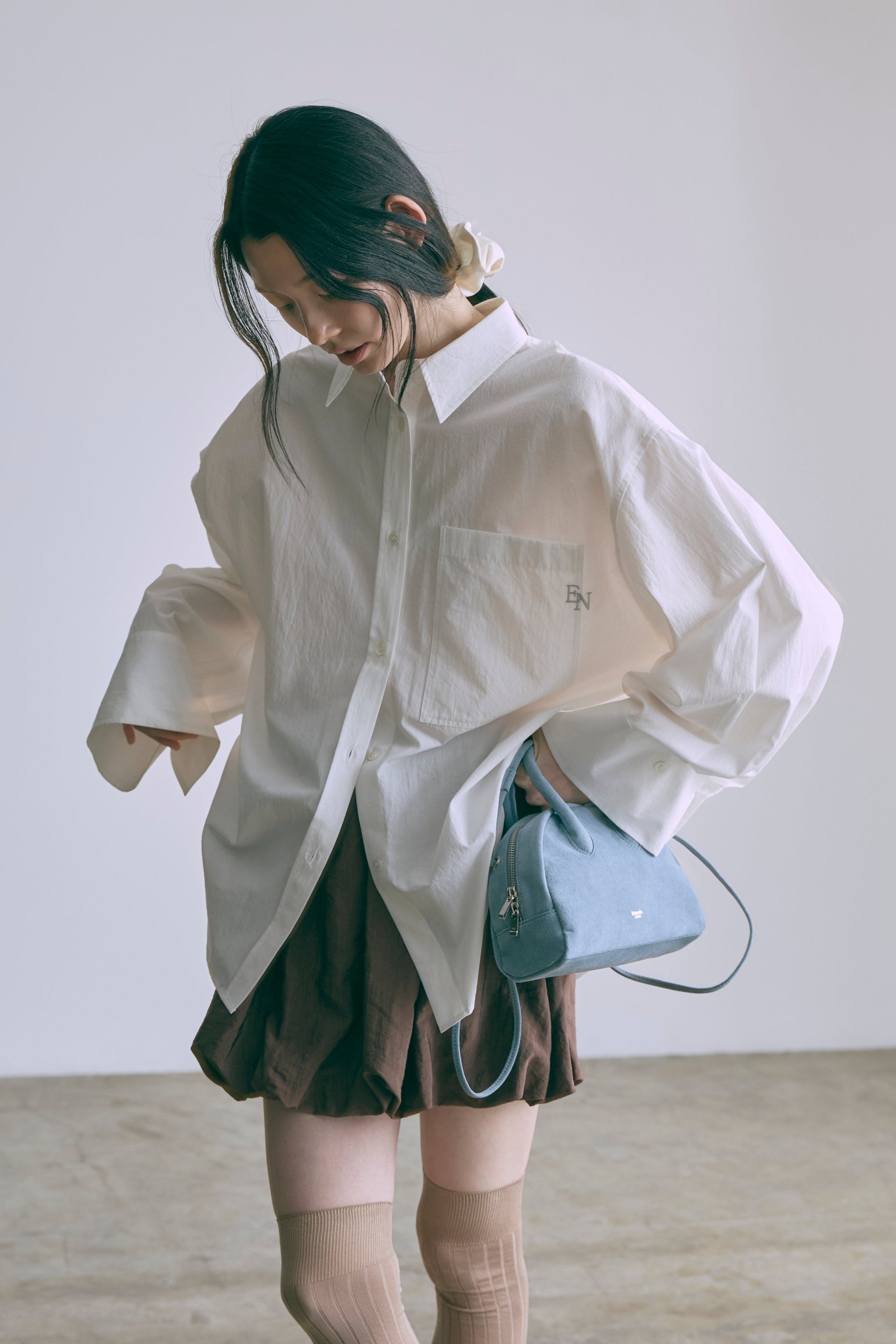 着用カラー:ホワイト モデル身長:174cm