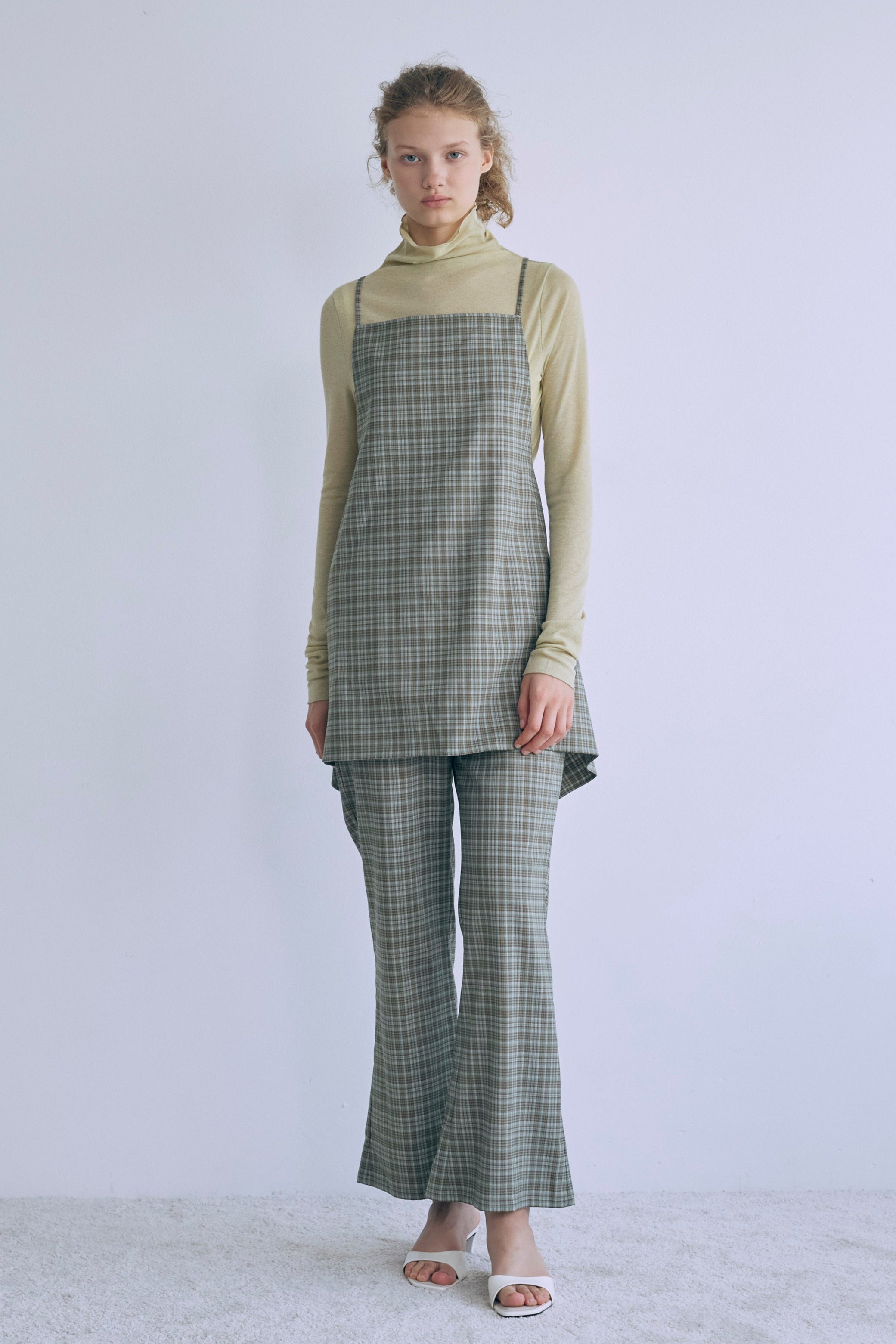 着用カラー:ミント モデル身長:176㎝