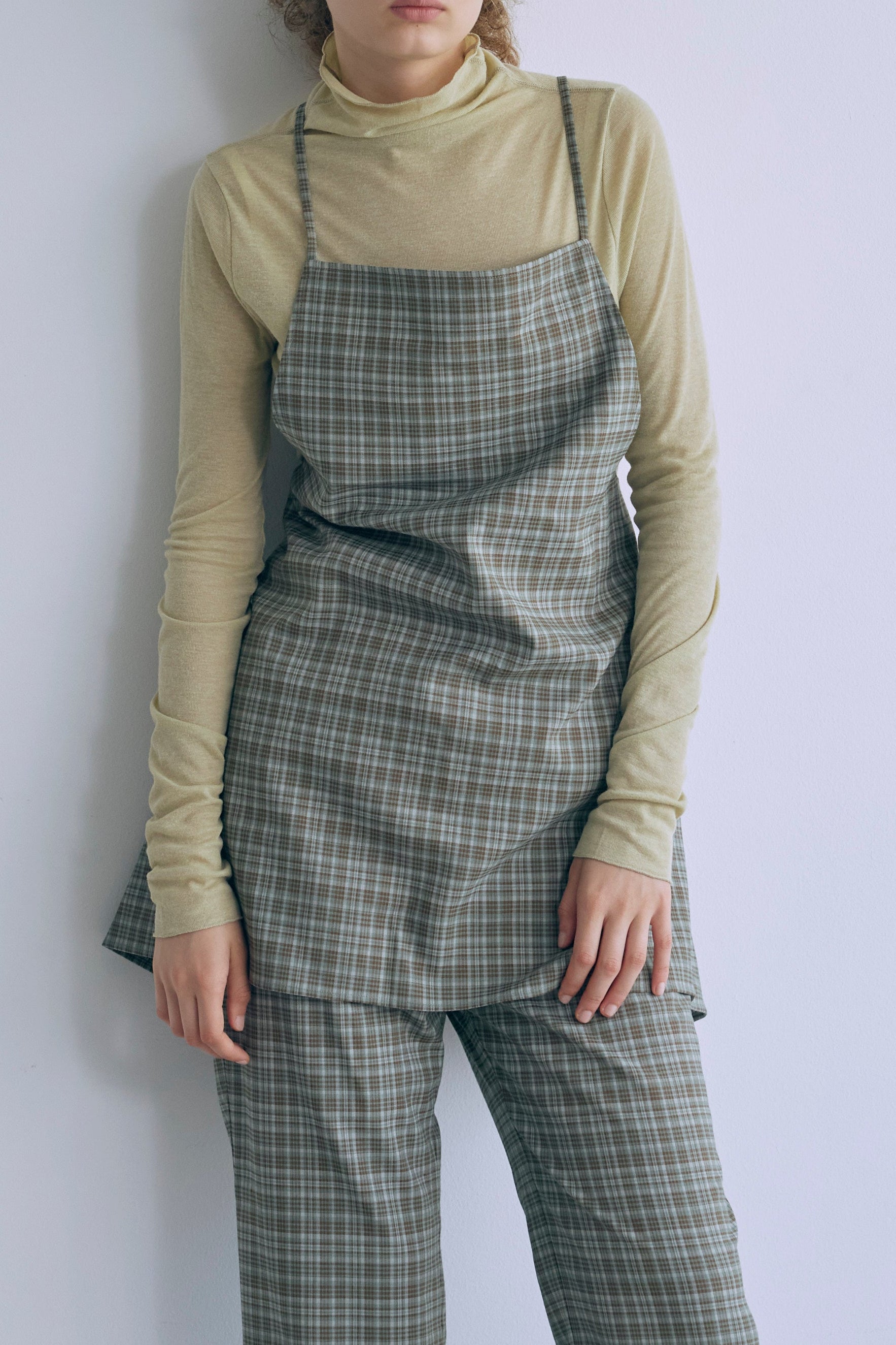 着用カラー:ミント モデル身長:176㎝