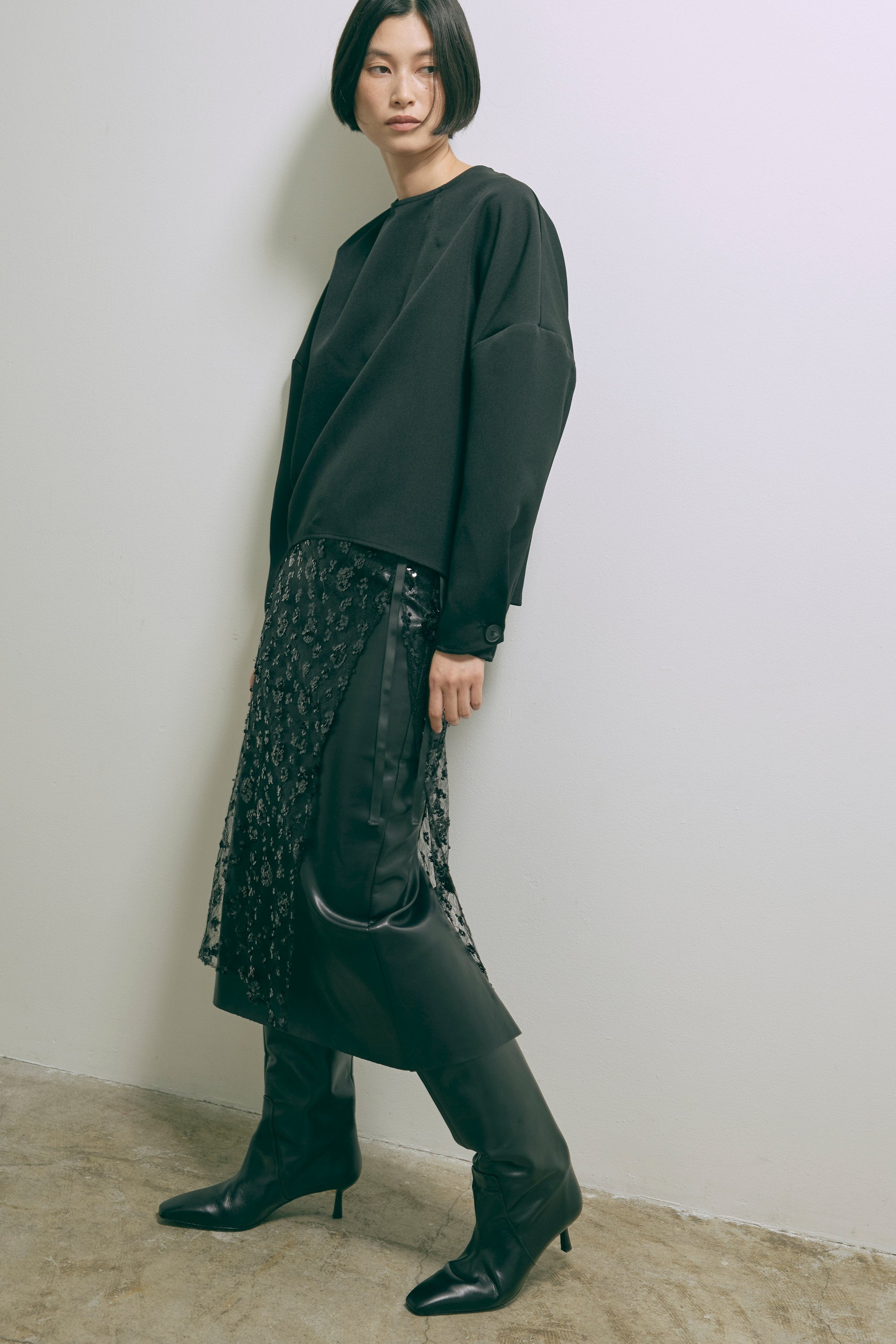 Sequin Layered Skirt