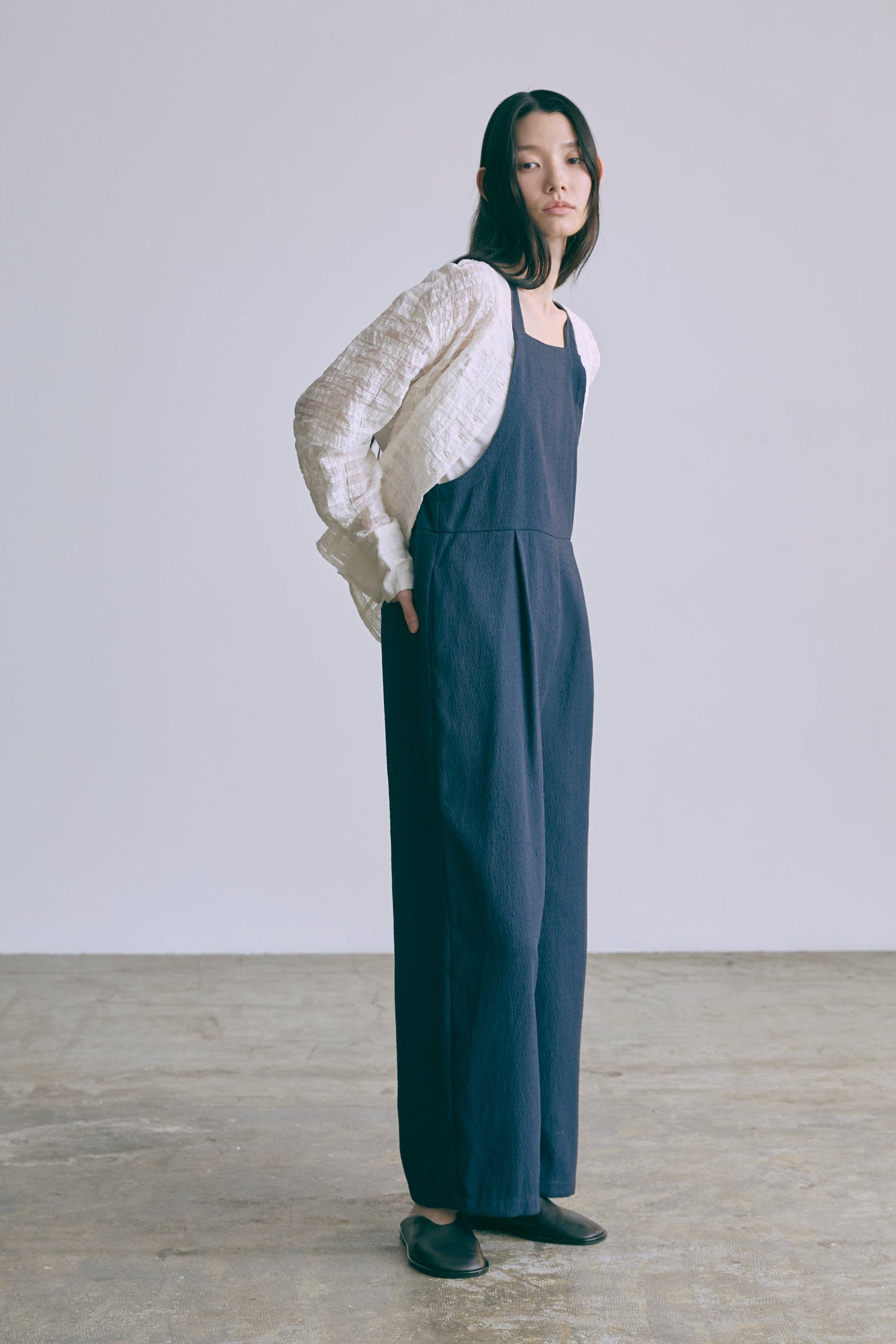 着用カラー:オフホワイト モデル身長:174㎝