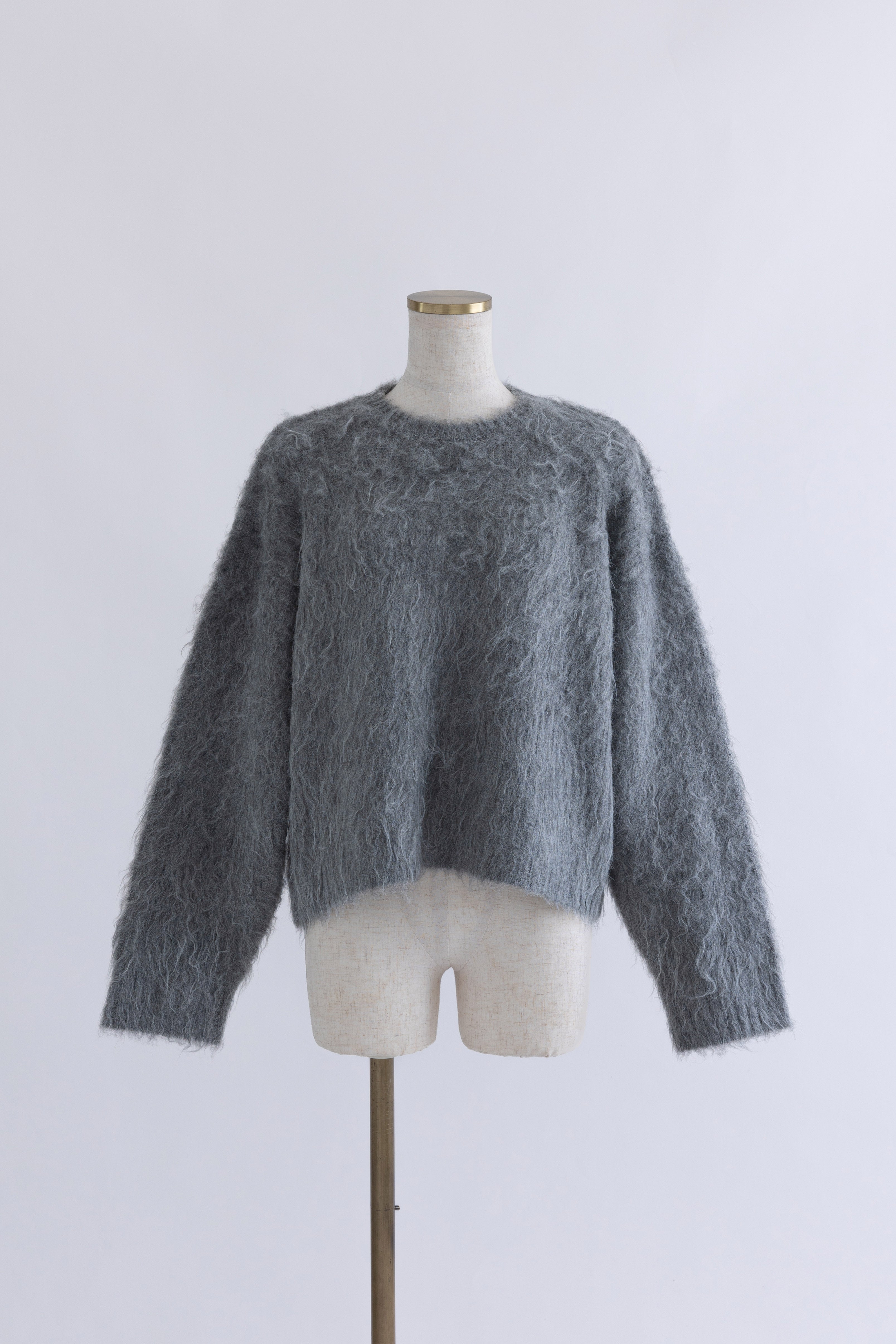 着用カラー:杢グレー