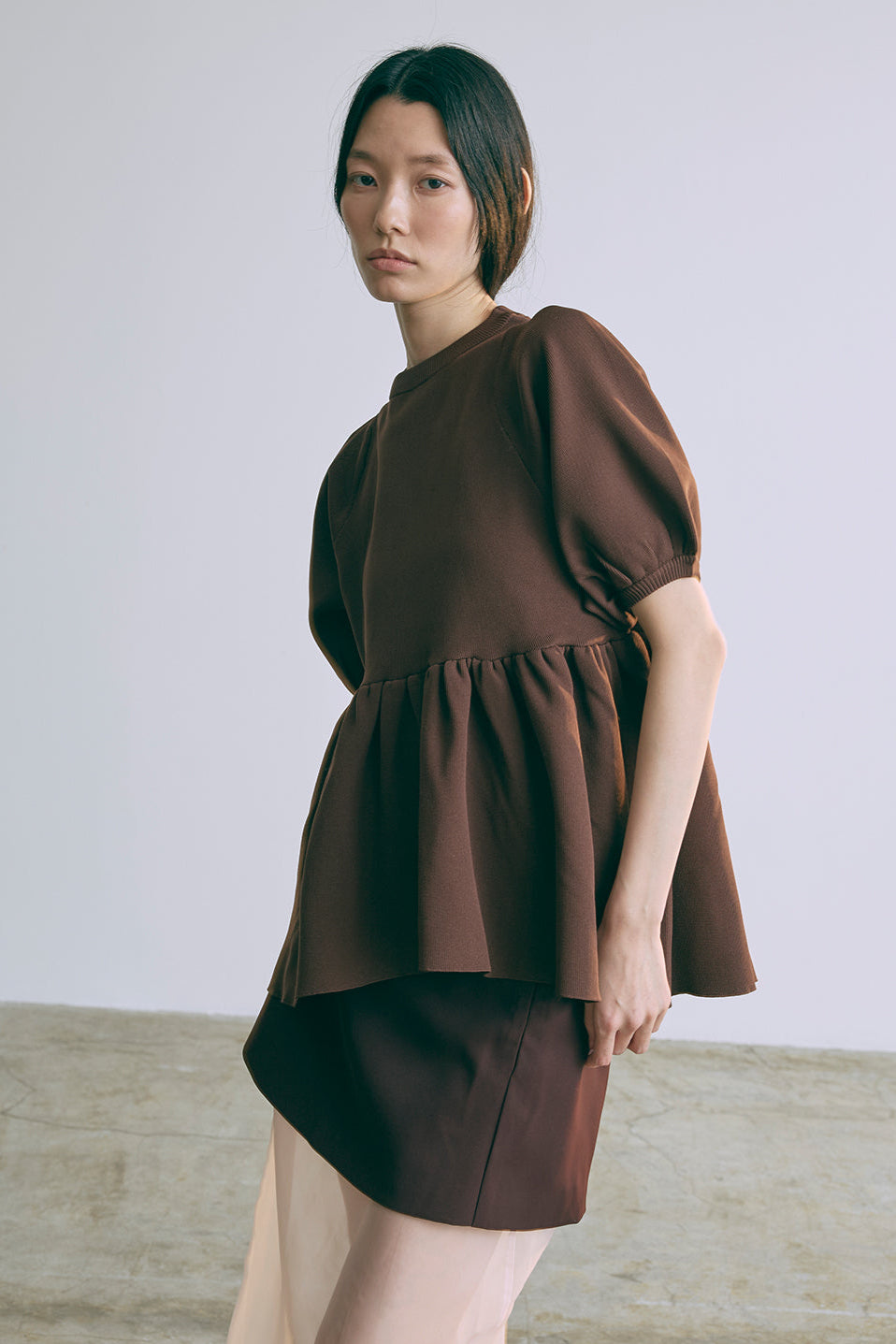 着用カラー:ブラウン モデル身長:174cm