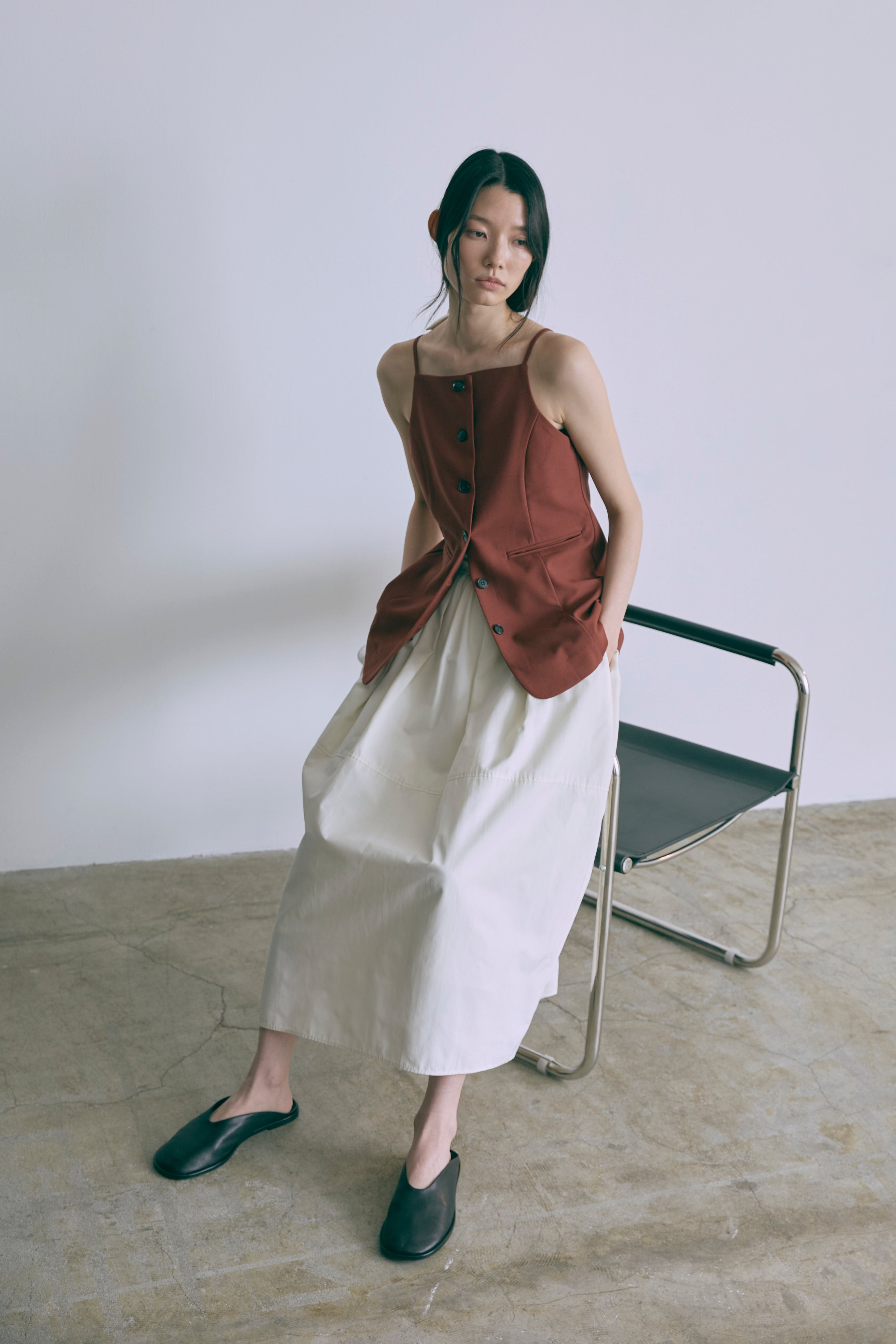Cocoon Silhouette Skirt