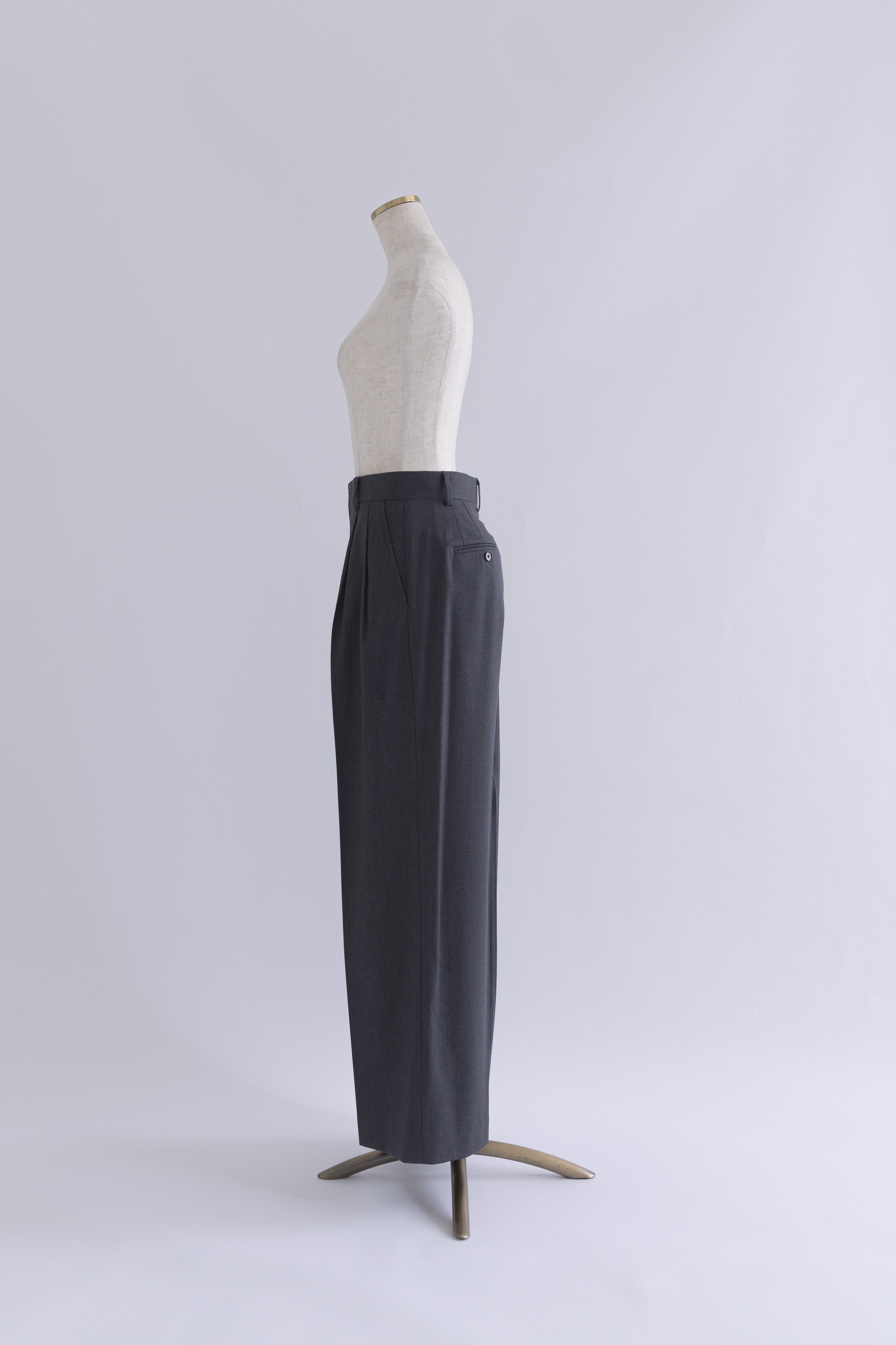 【Set Up】Semi-Wide Trousers