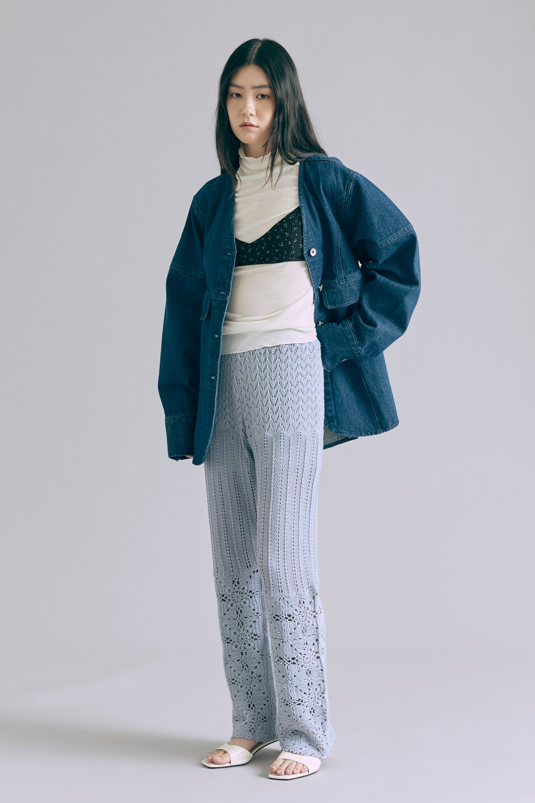 着用カラー:ブラック モデル身長:165㎝