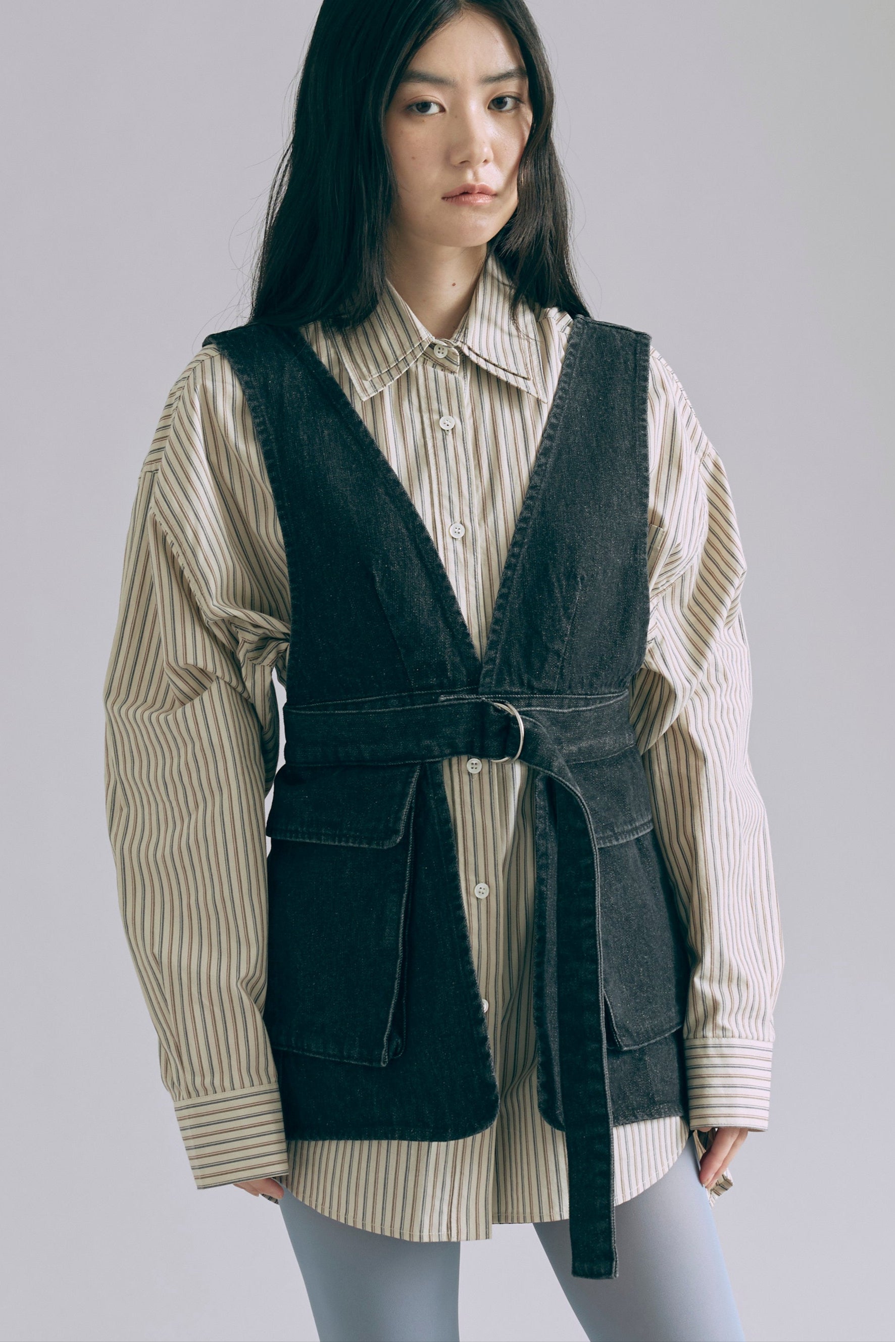 着用カラー:ブラック モデル身長:165㎝