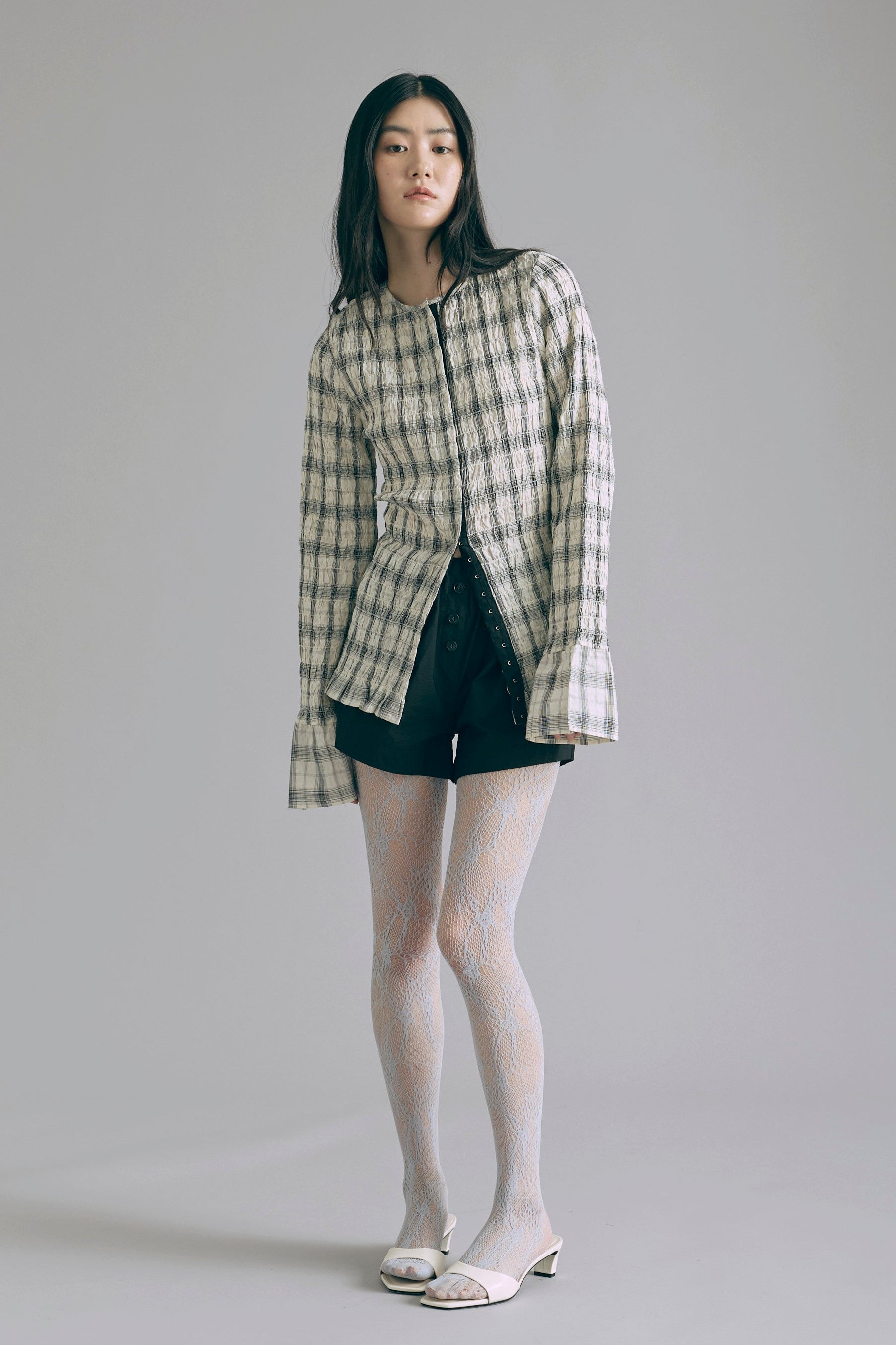 着用カラー:ブラック 着用サイズ:1 モデル身長:165cm