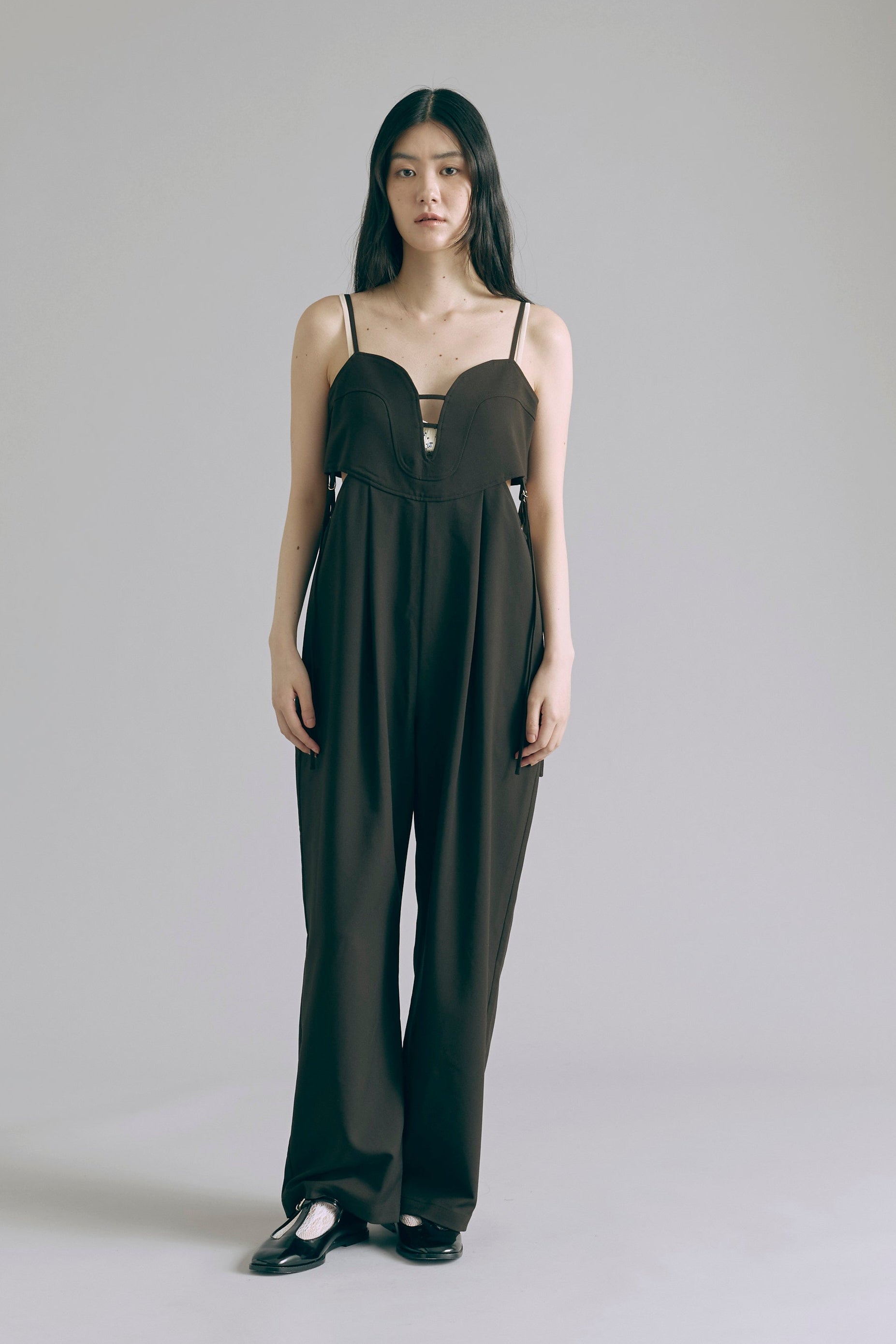 着用カラー:ダークブラウン 着用サイズ:1 モデル身長:165cm