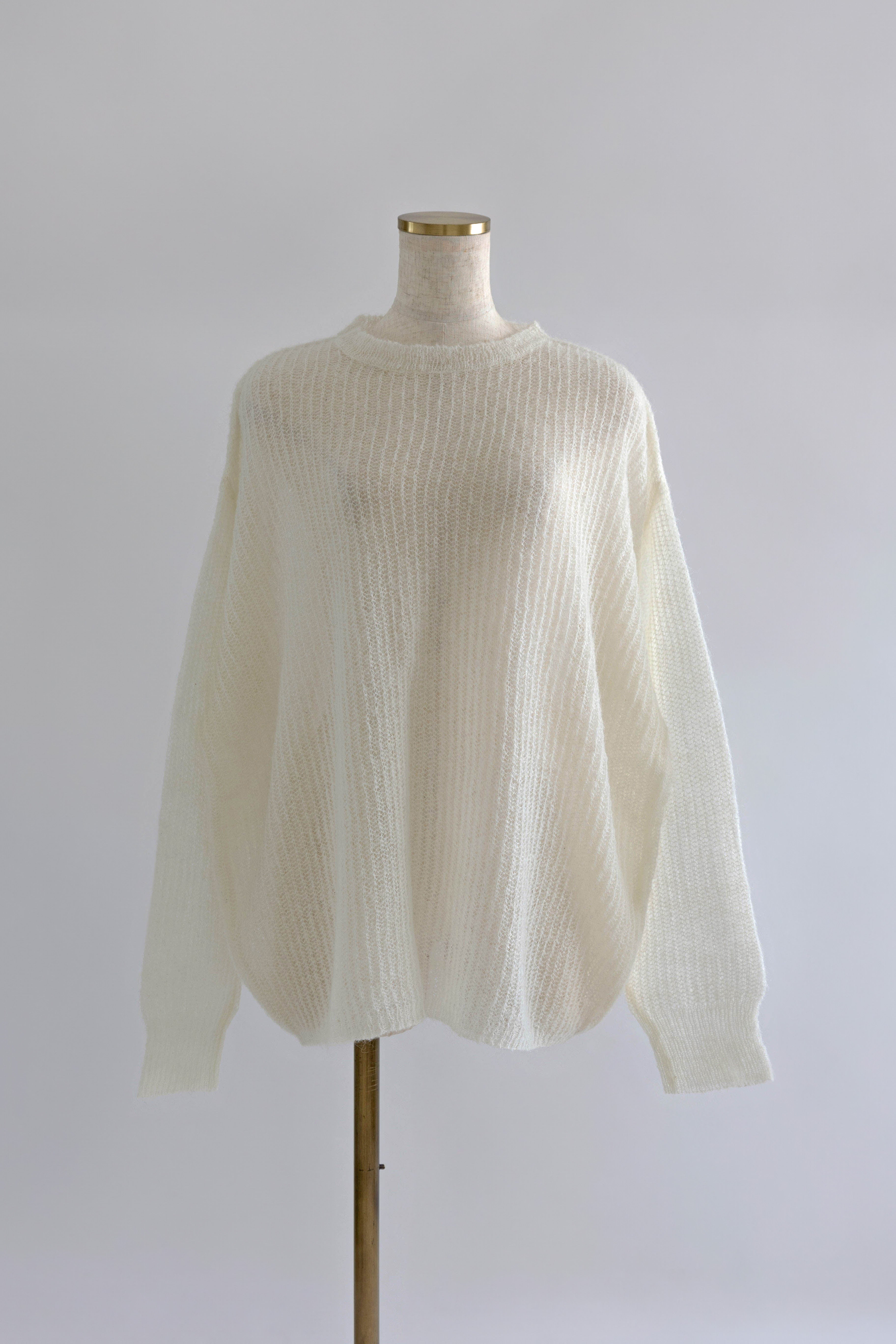 Sheer Mohair Knit