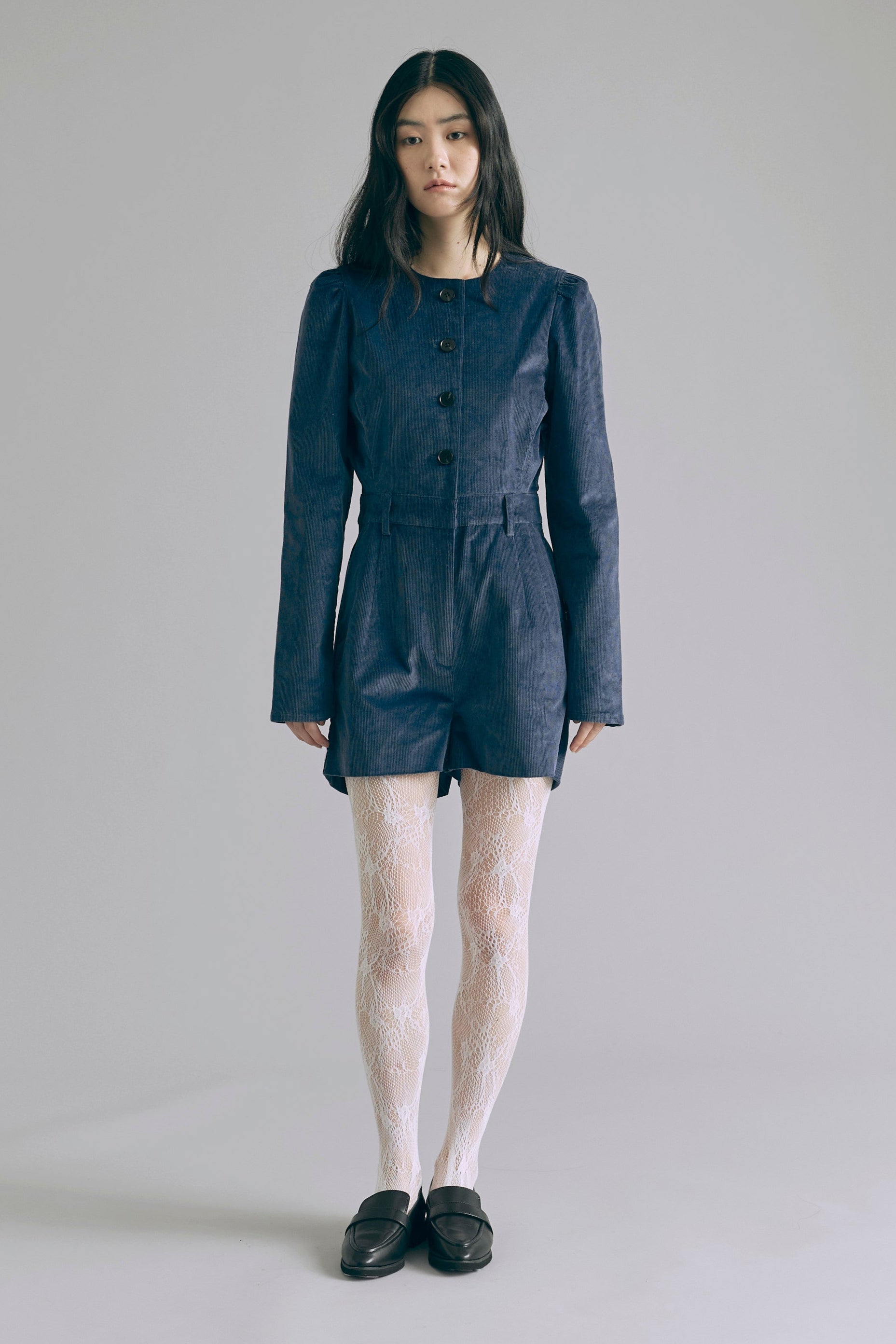 着用カラー:ブルー 着用サイズ:1 モデル身長:165cm
