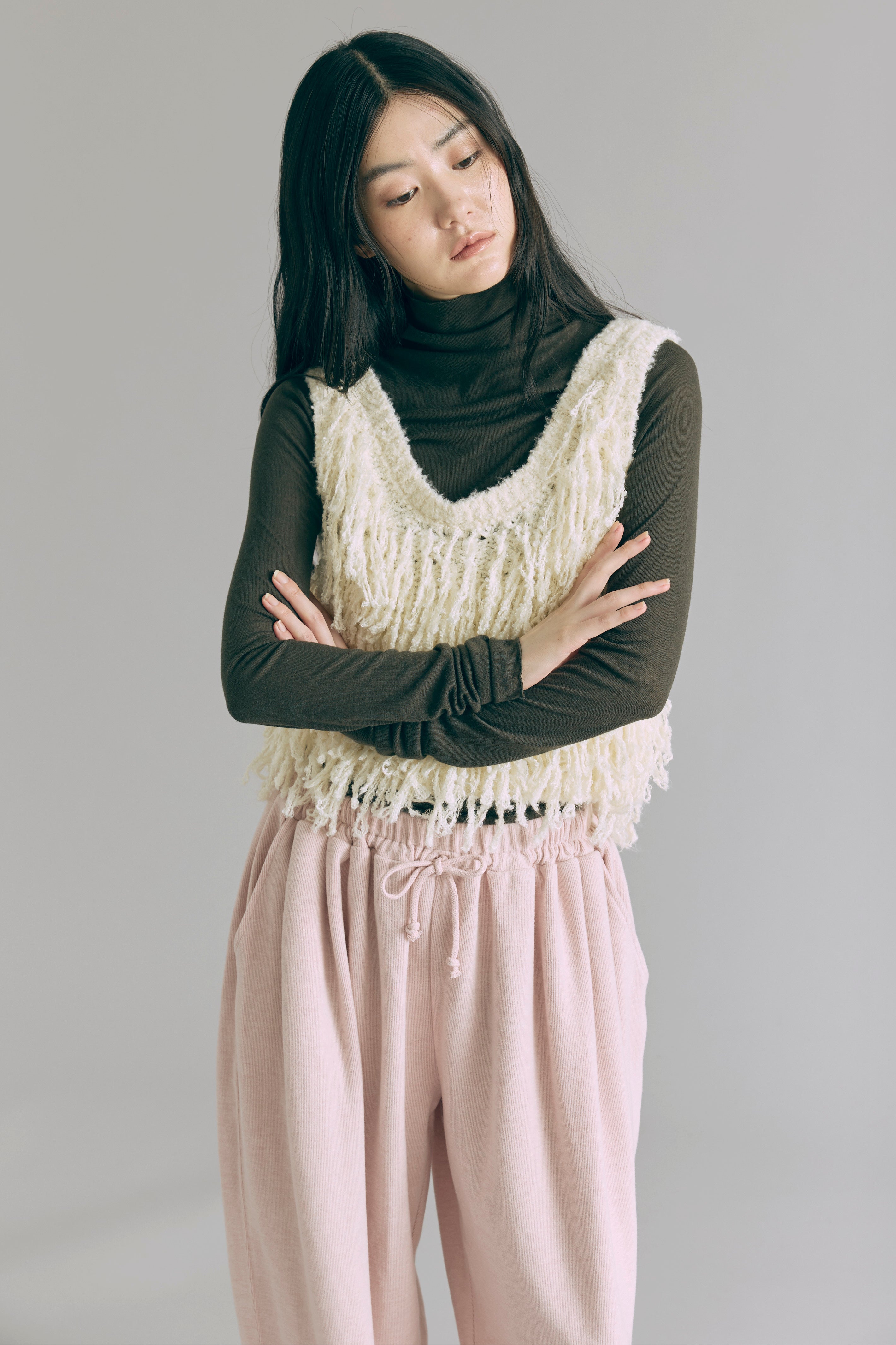 着用カラー:ダークブラウン モデル身長:165㎝