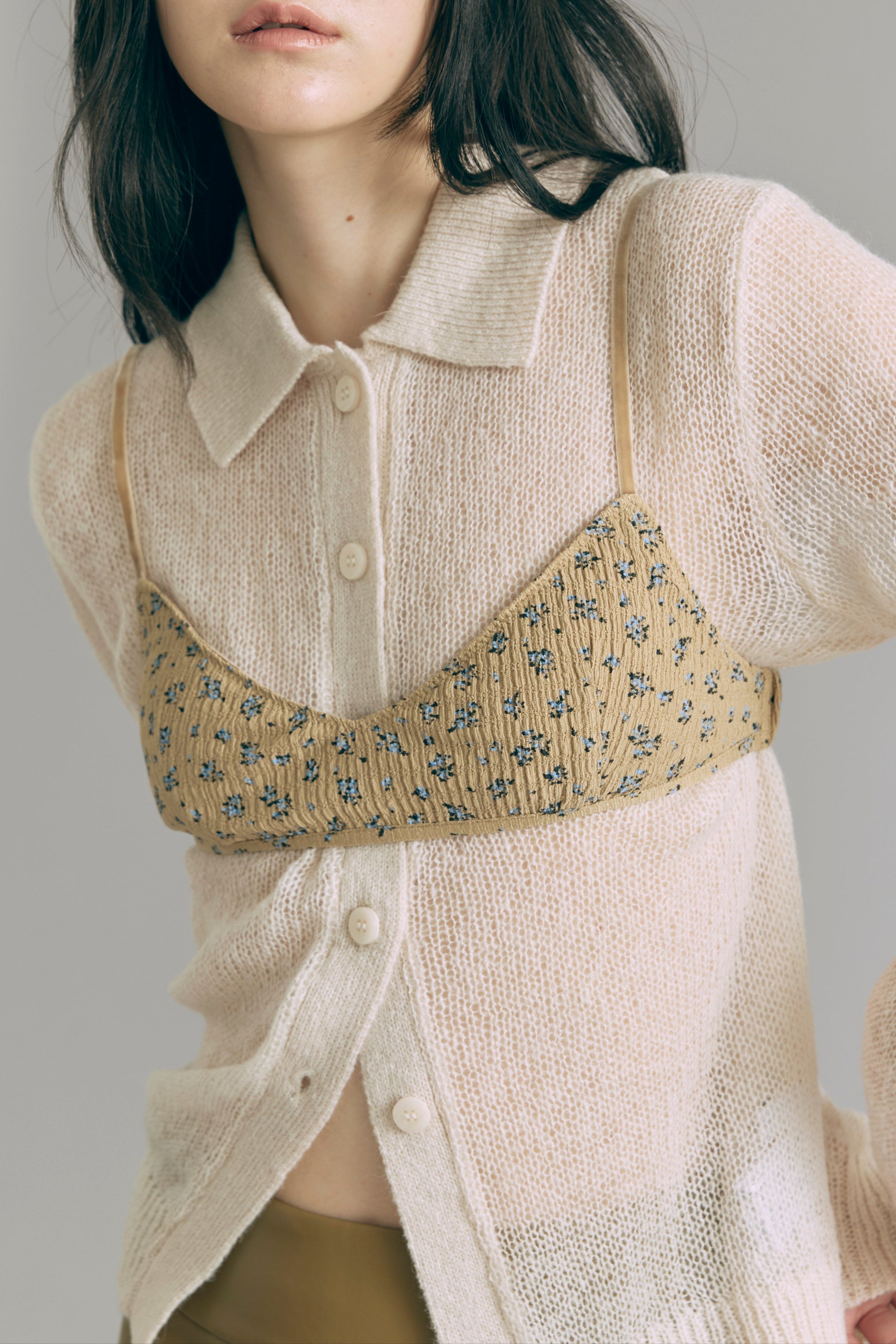 着用カラー:ベージュ モデル身長:165㎝