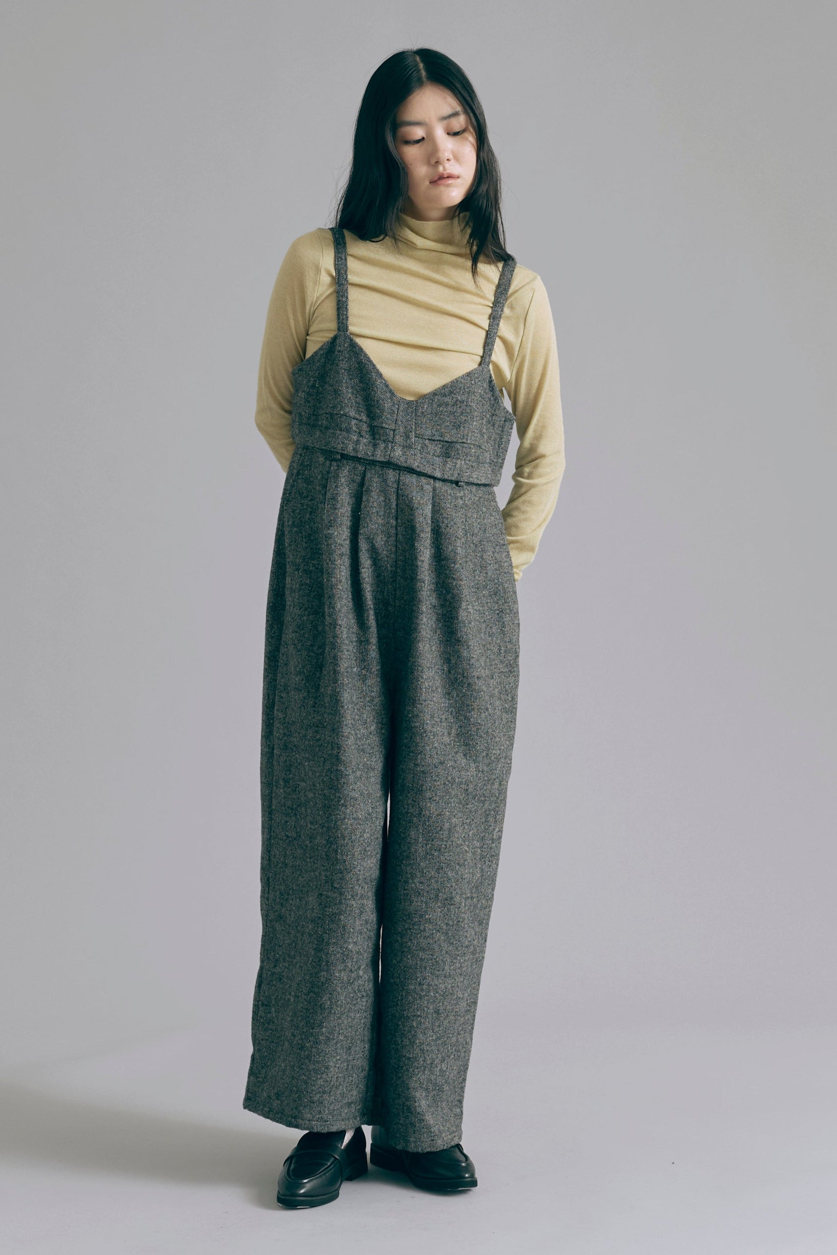 着用カラー:ブラック モデル身長:165㎝