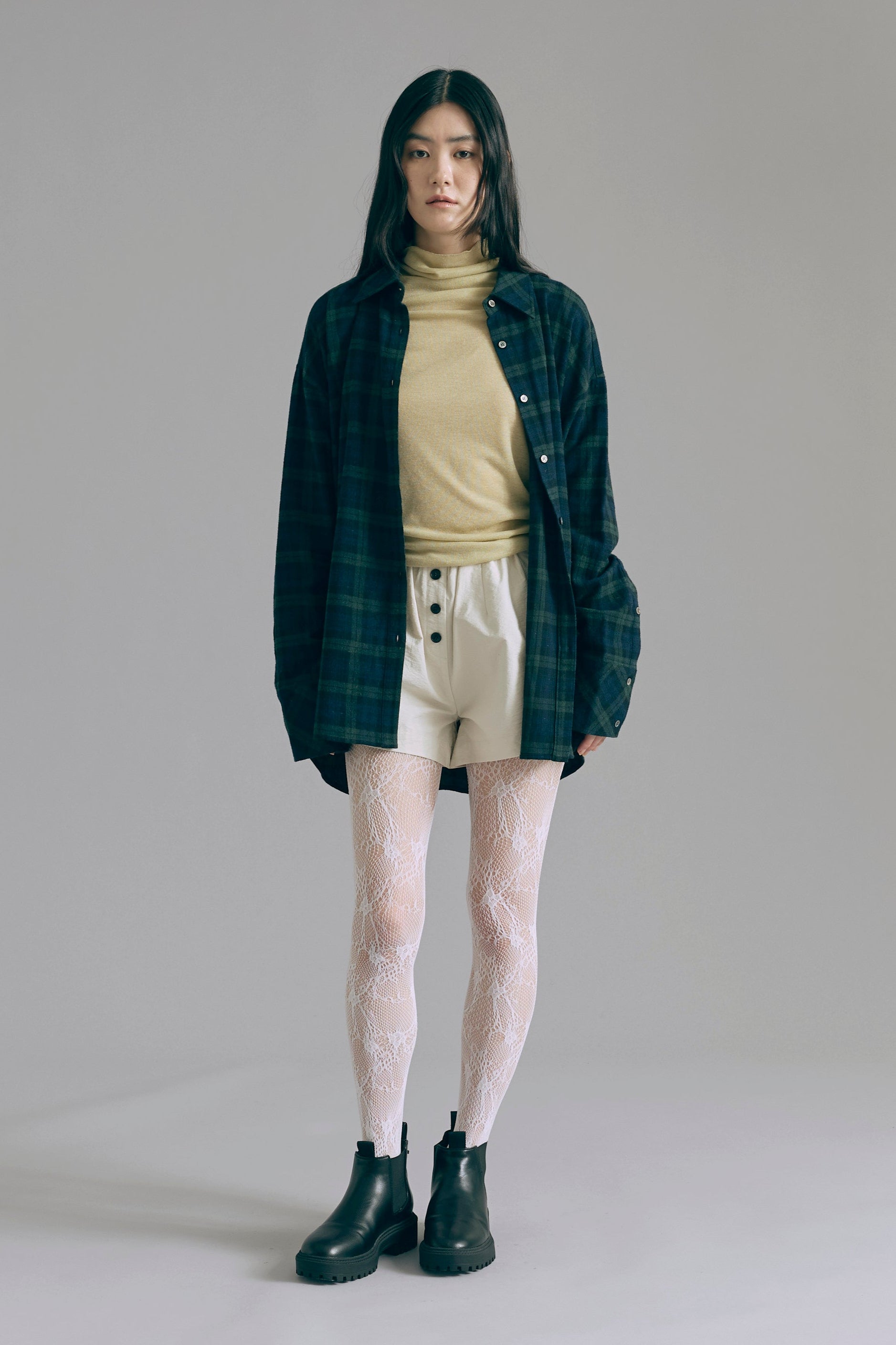 着用カラー:グリーン モデル身長:165㎝