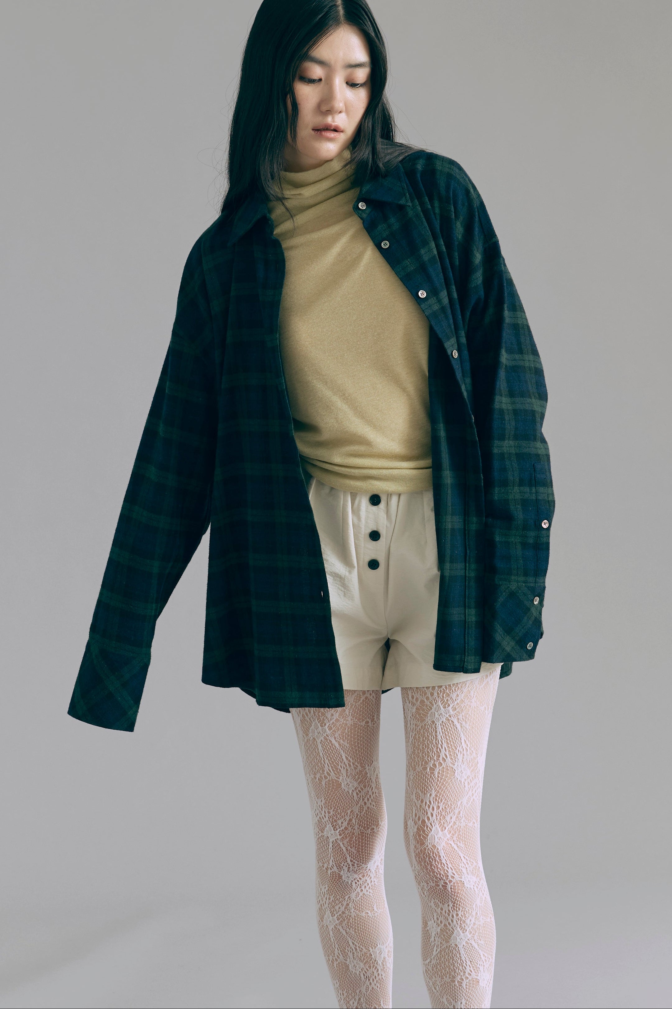 着用カラー:ホワイト モデル身長:165㎝