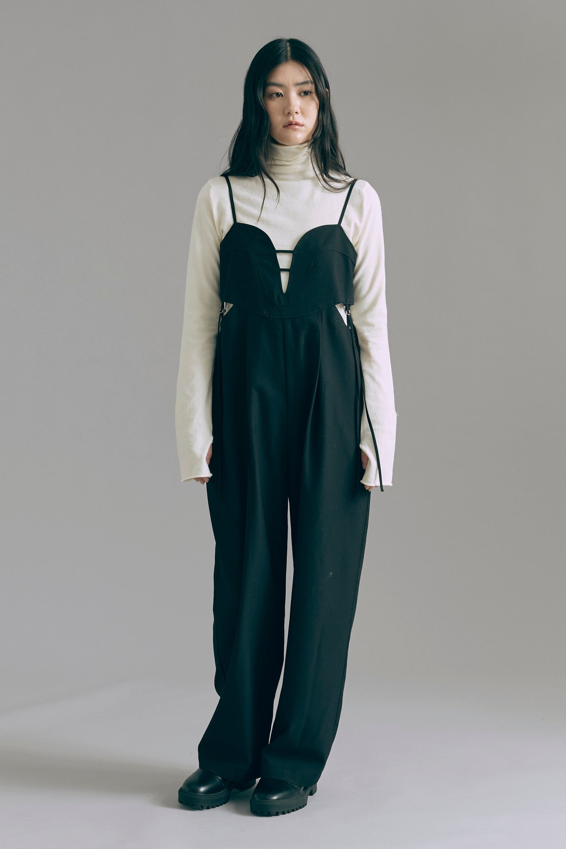 着用カラー:ブラック 着用サイズ:1 モデル身長:165cm