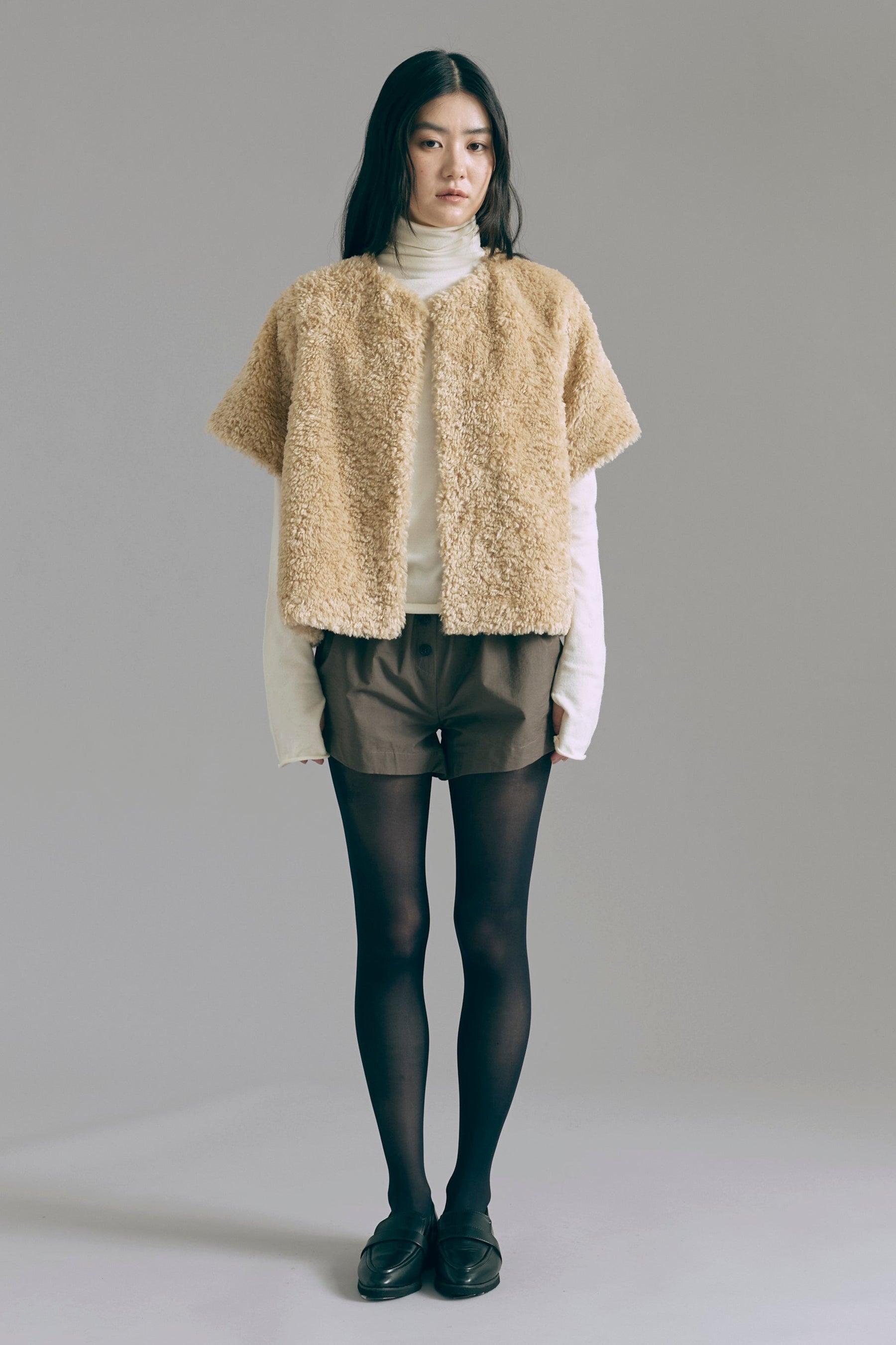 着用カラー:モカ 着用サイズ:1 モデル身長:165cm