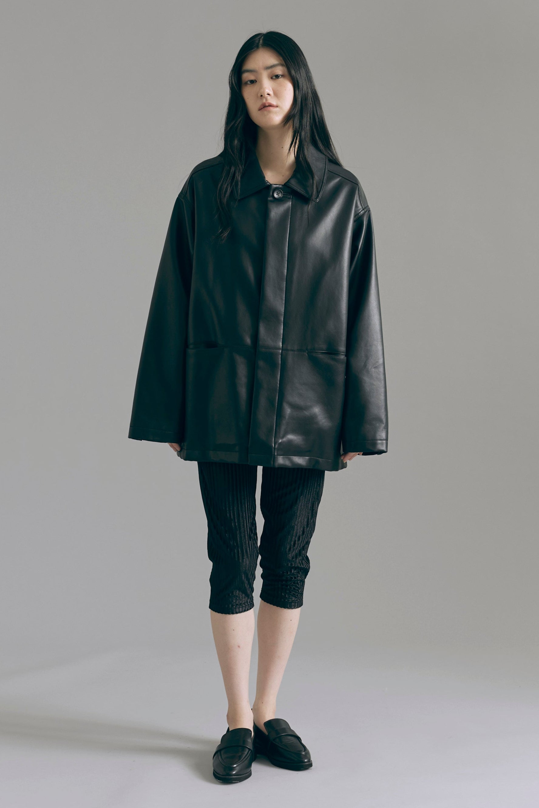 着用カラー:ブラック 着用サイズ:1 モデル身長:165cm