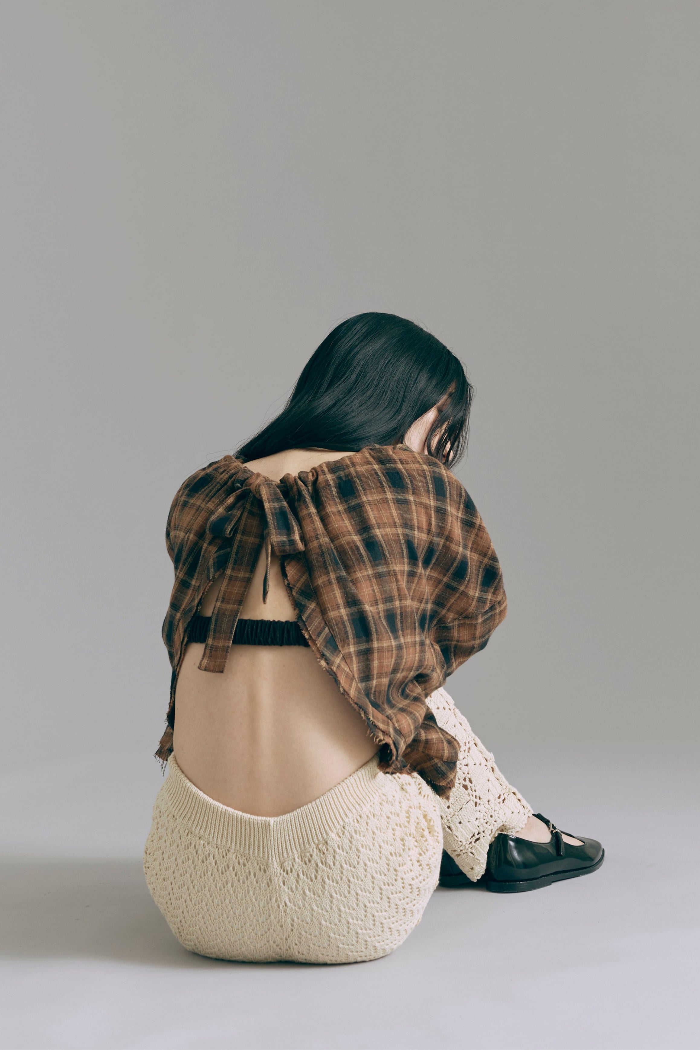 着用カラー:キャメル モデル身長:165㎝