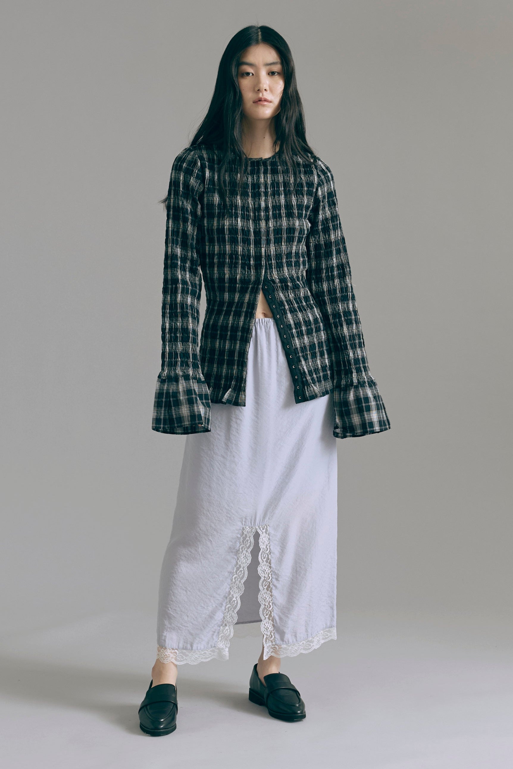 着用カラー:ブラック モデル身長:165㎝