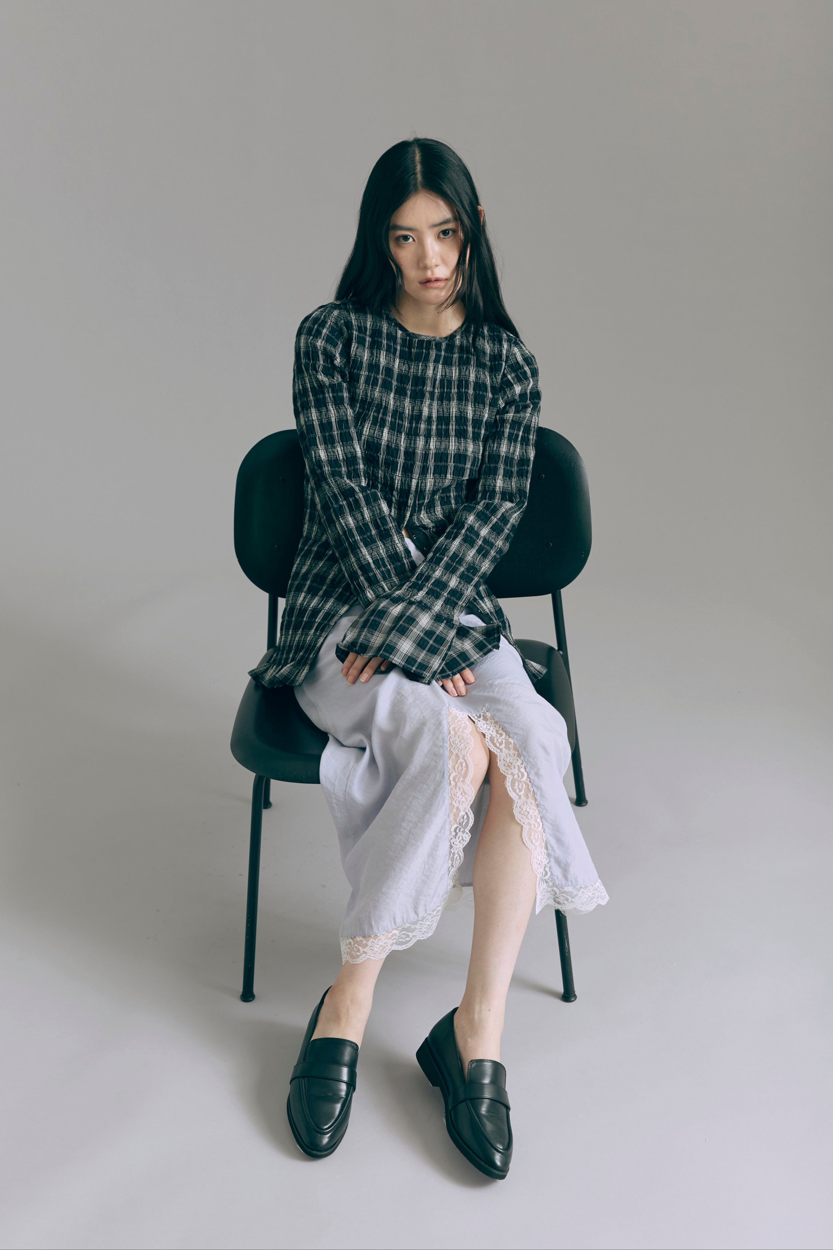 着用カラー:ブラック モデル身長:165㎝