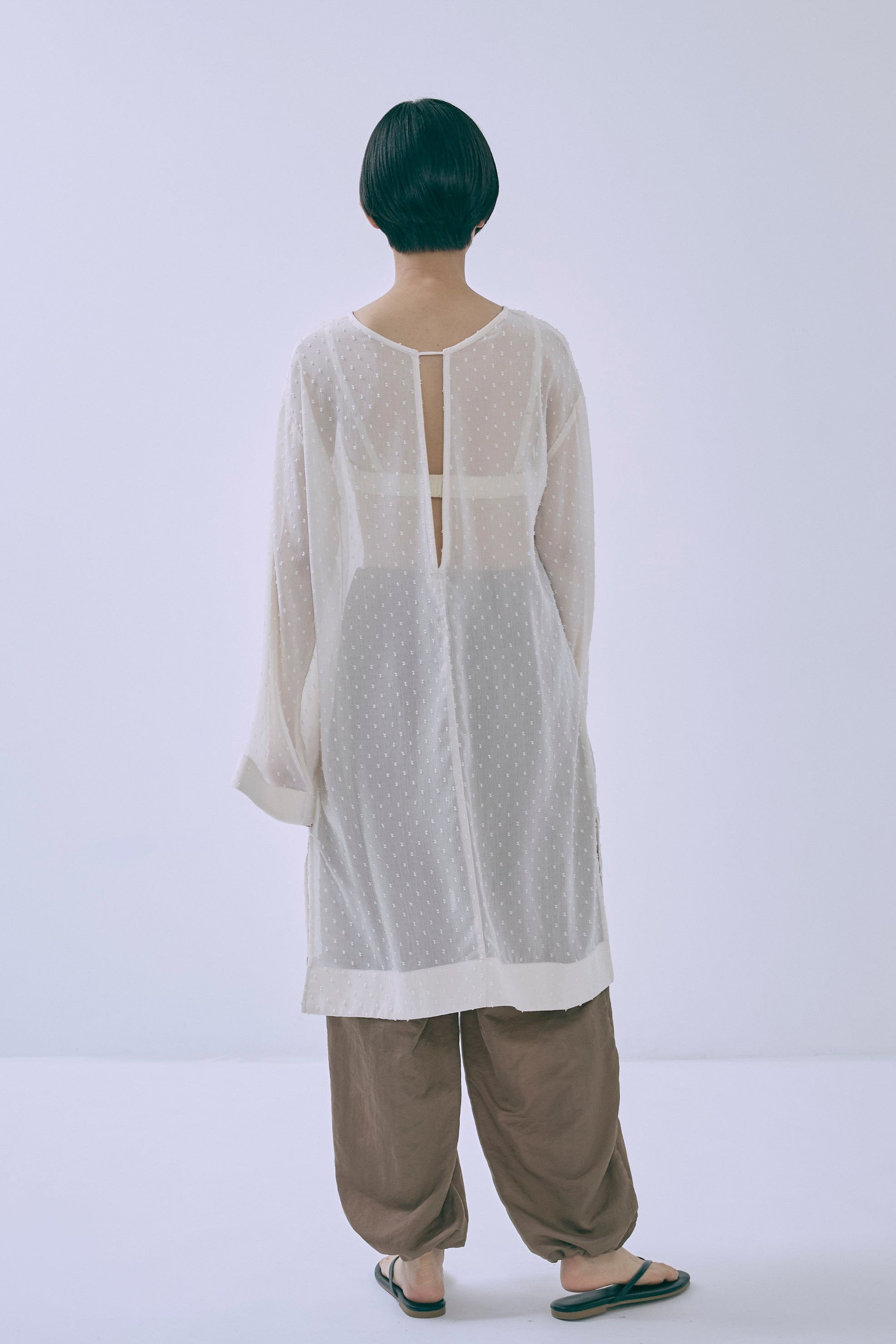 Sheer Dot Tunic