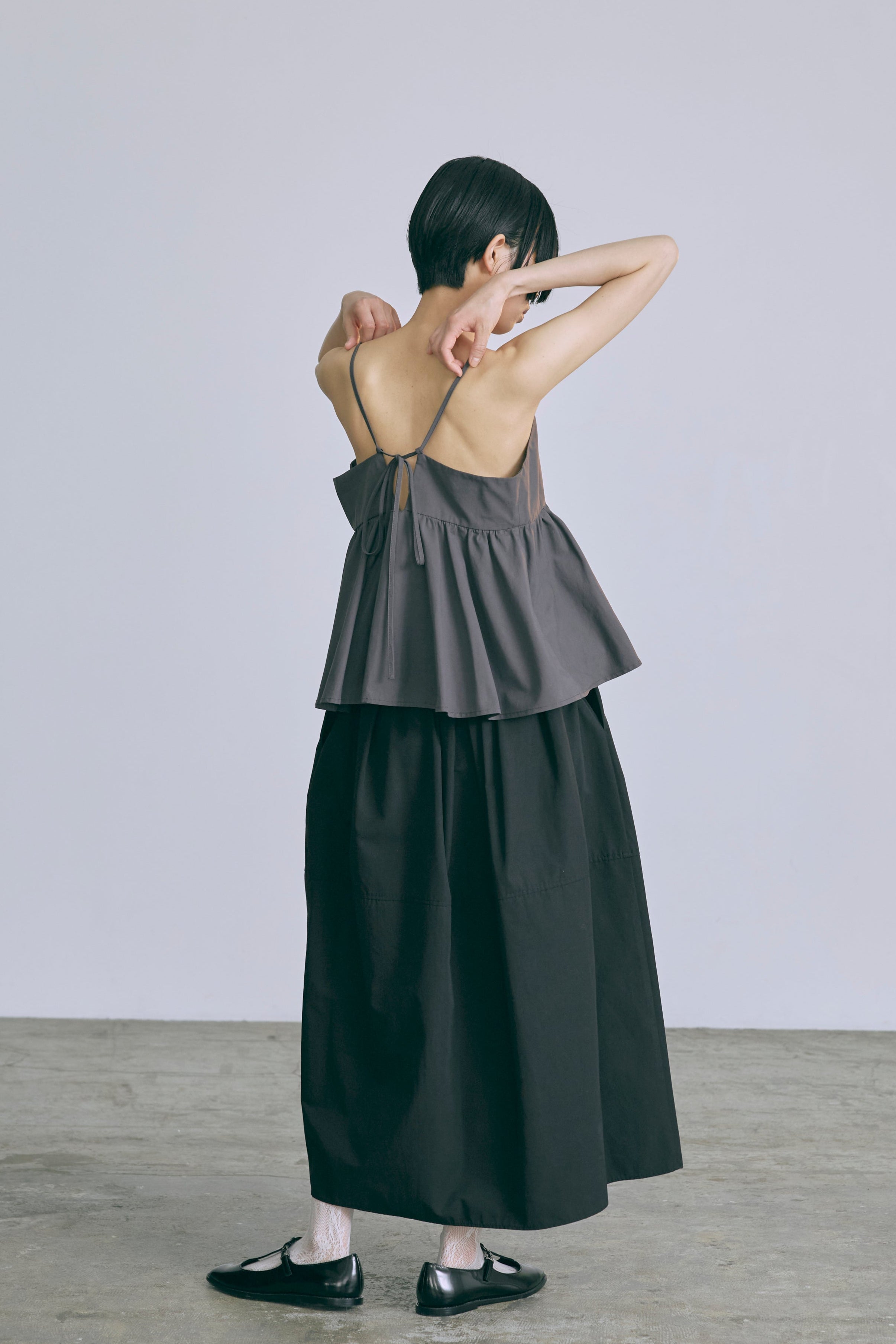 Gathered Layered Camisole