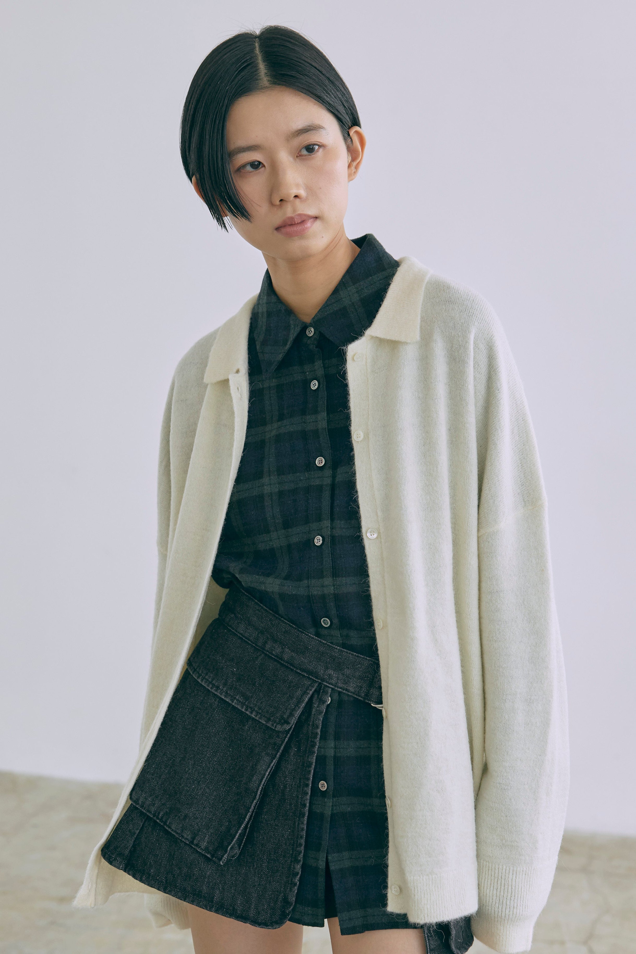 着用カラー:グリーン モデル身長:170㎝