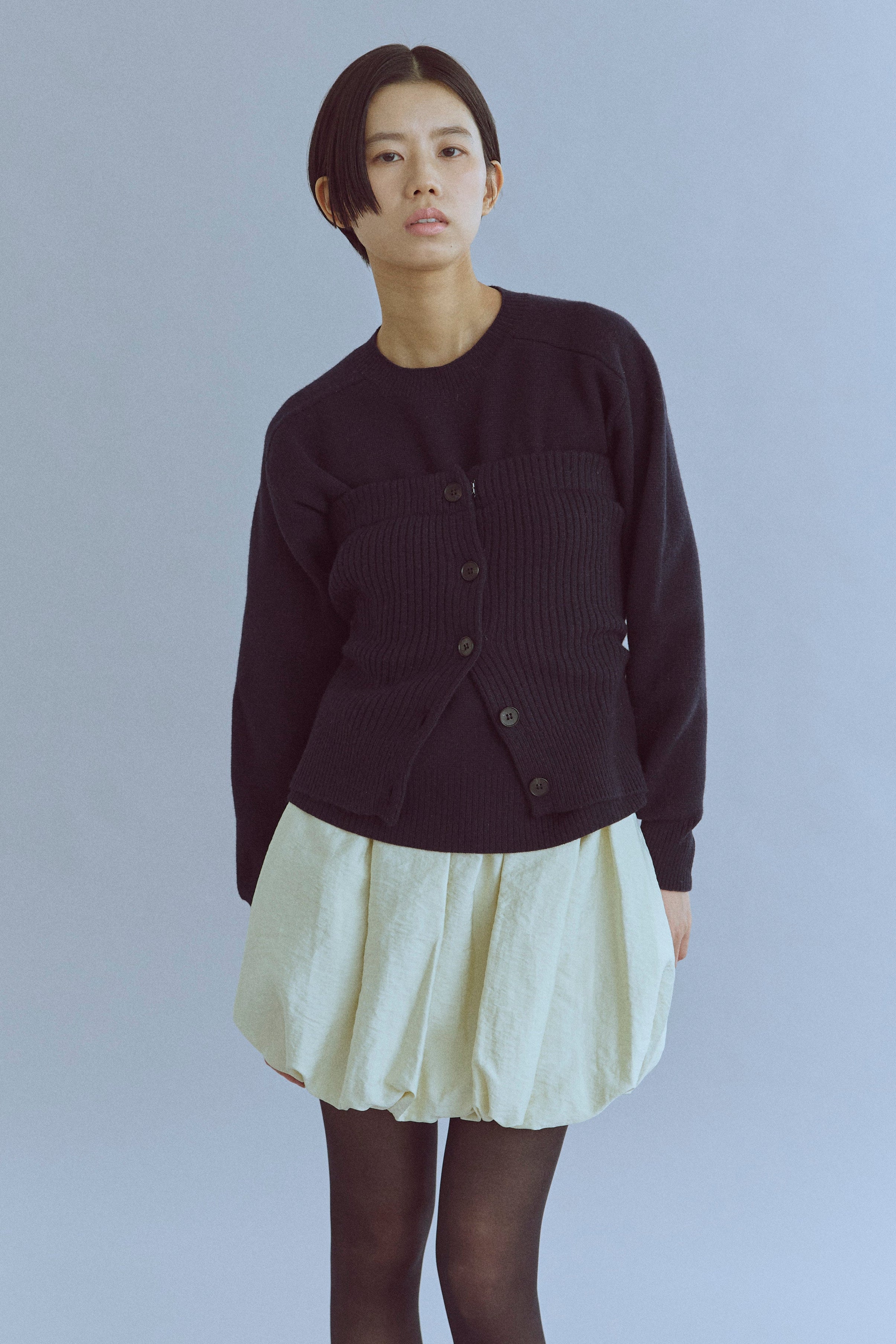 着用カラー:アイボリー モデル身長:170cm