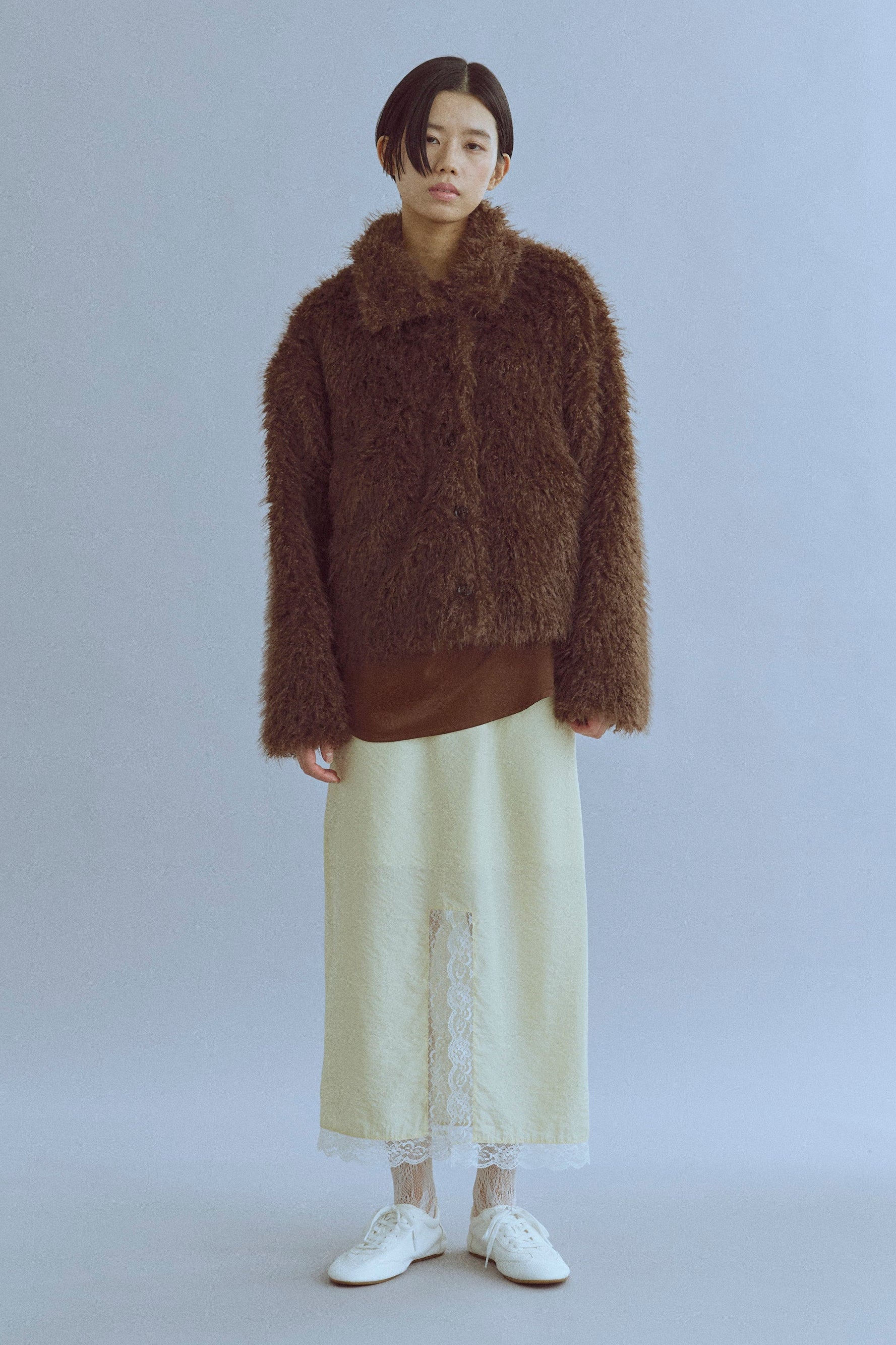 着用カラー:ブラウン モデル身長:170㎝