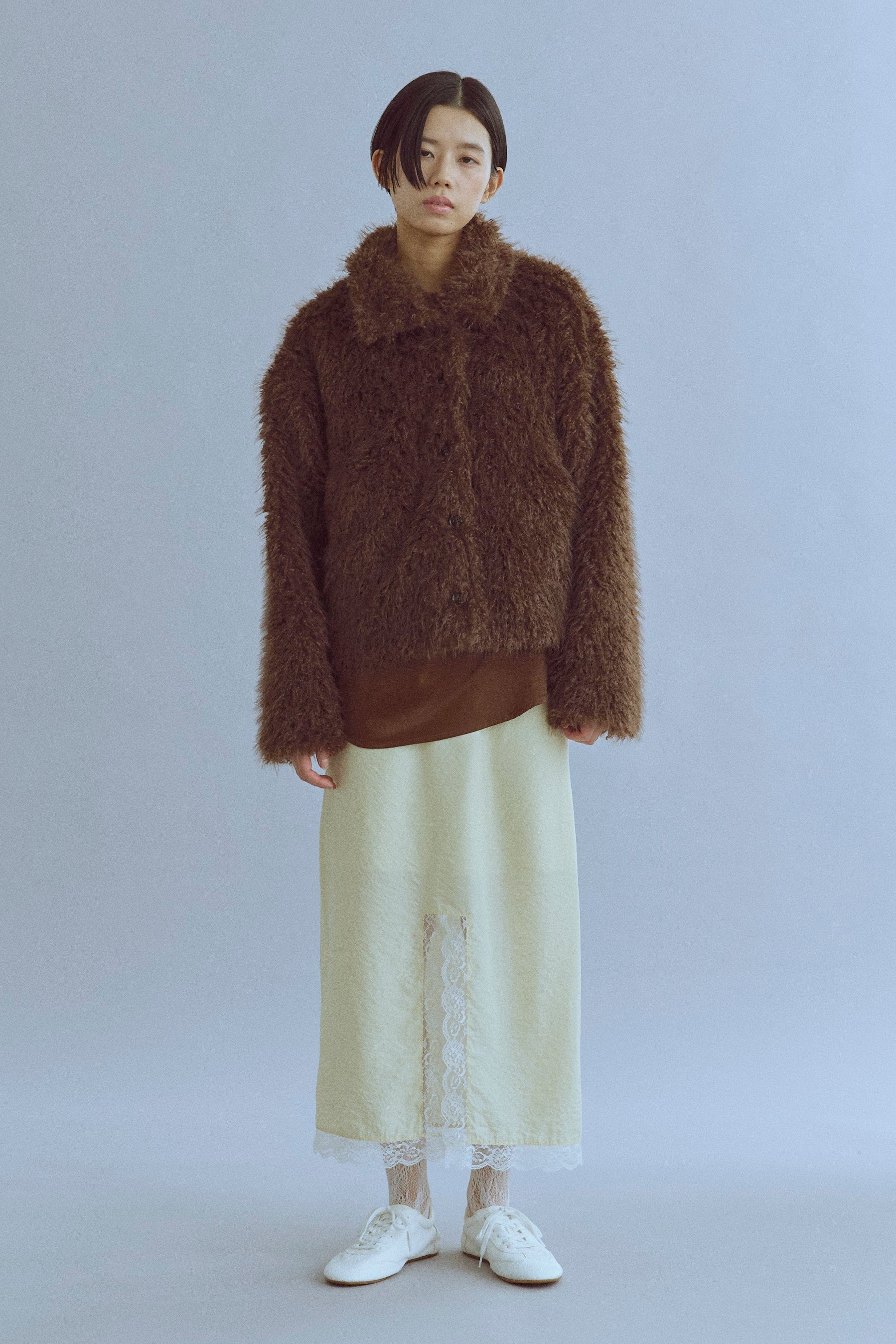 着用カラー:イエロー モデル身長:170㎝