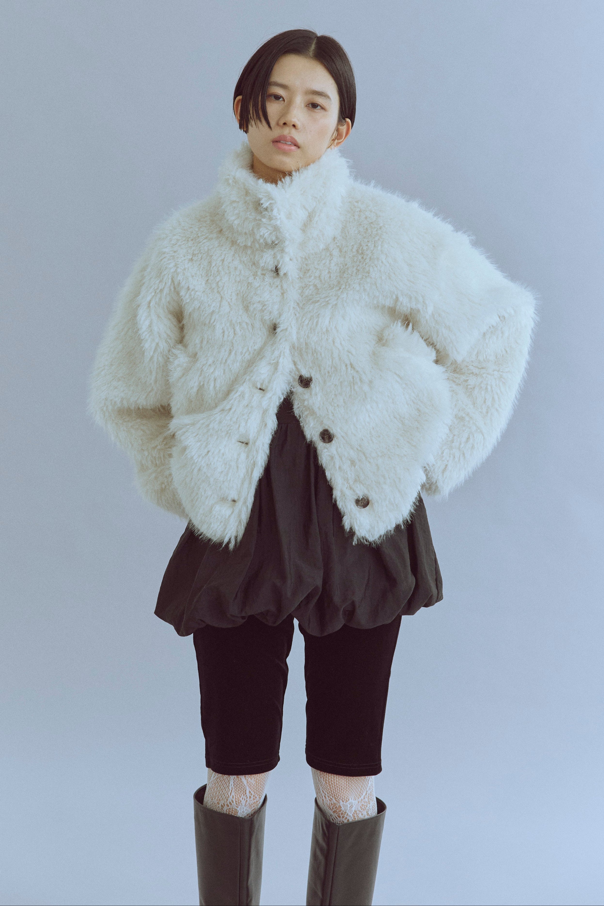 着用カラー:ブラック 着用サイズ:1 モデル身長:170㎝