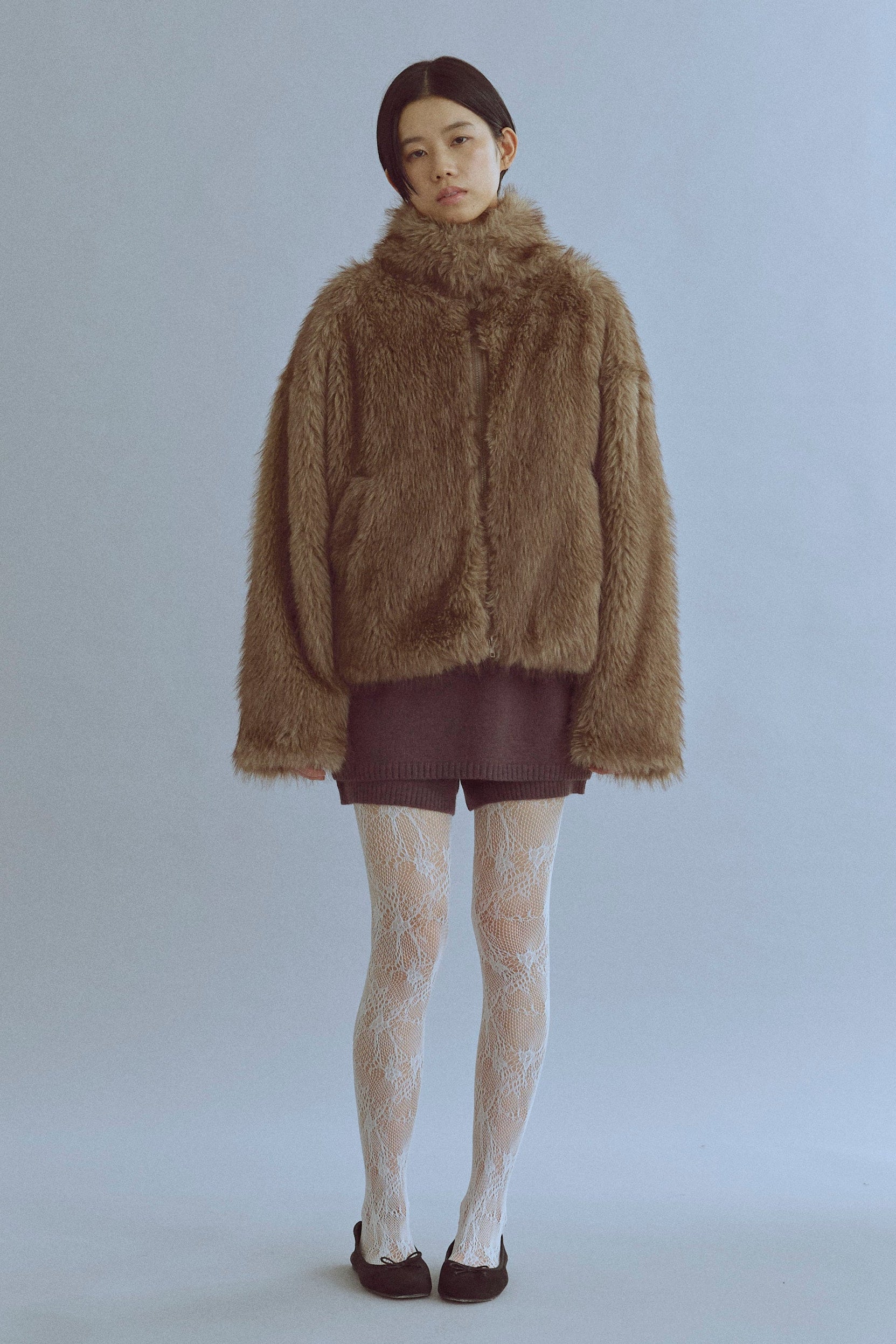 着用カラー:ブラウン モデル身長:170㎝