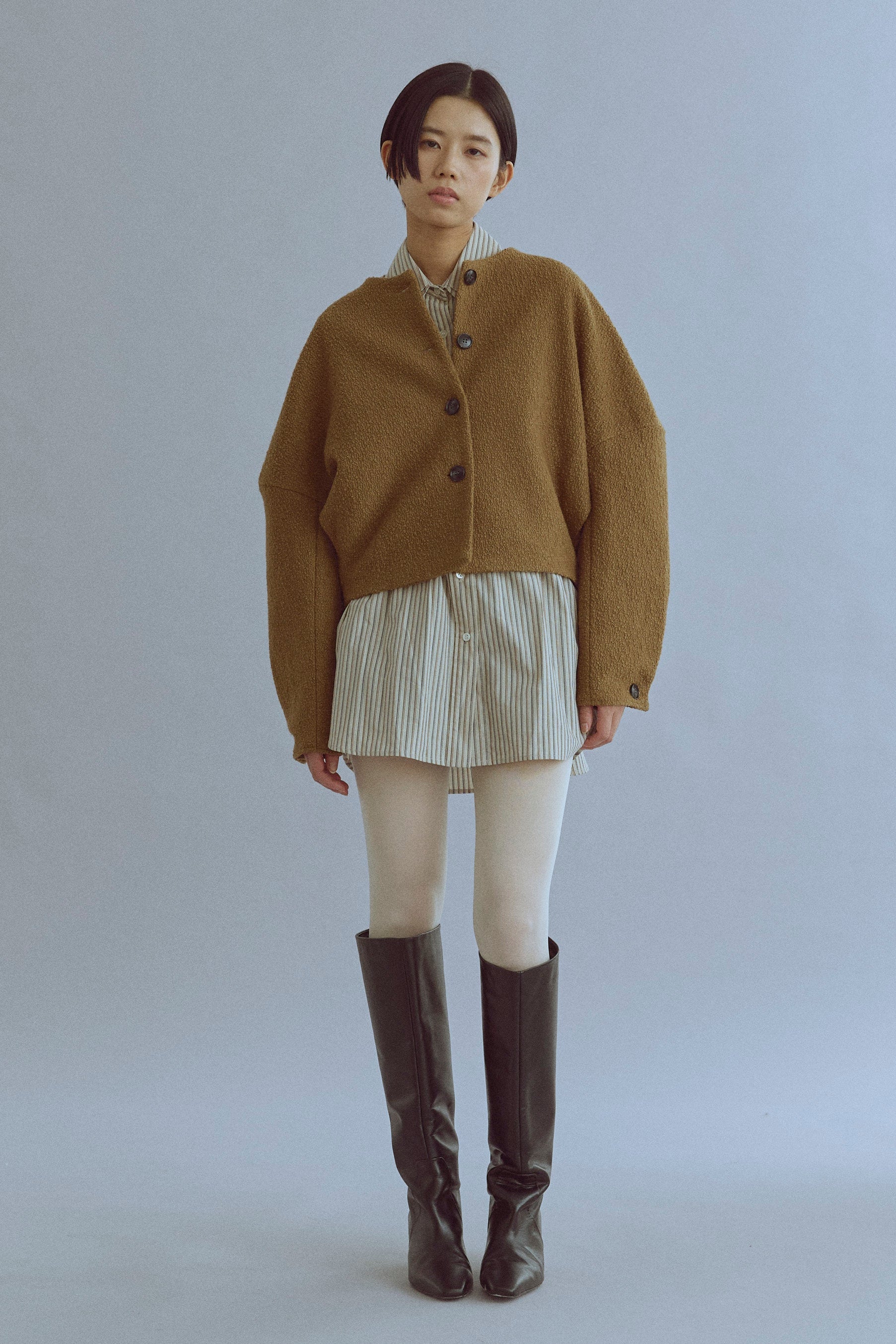 着用カラー:ベージュ モデル身長:170㎝