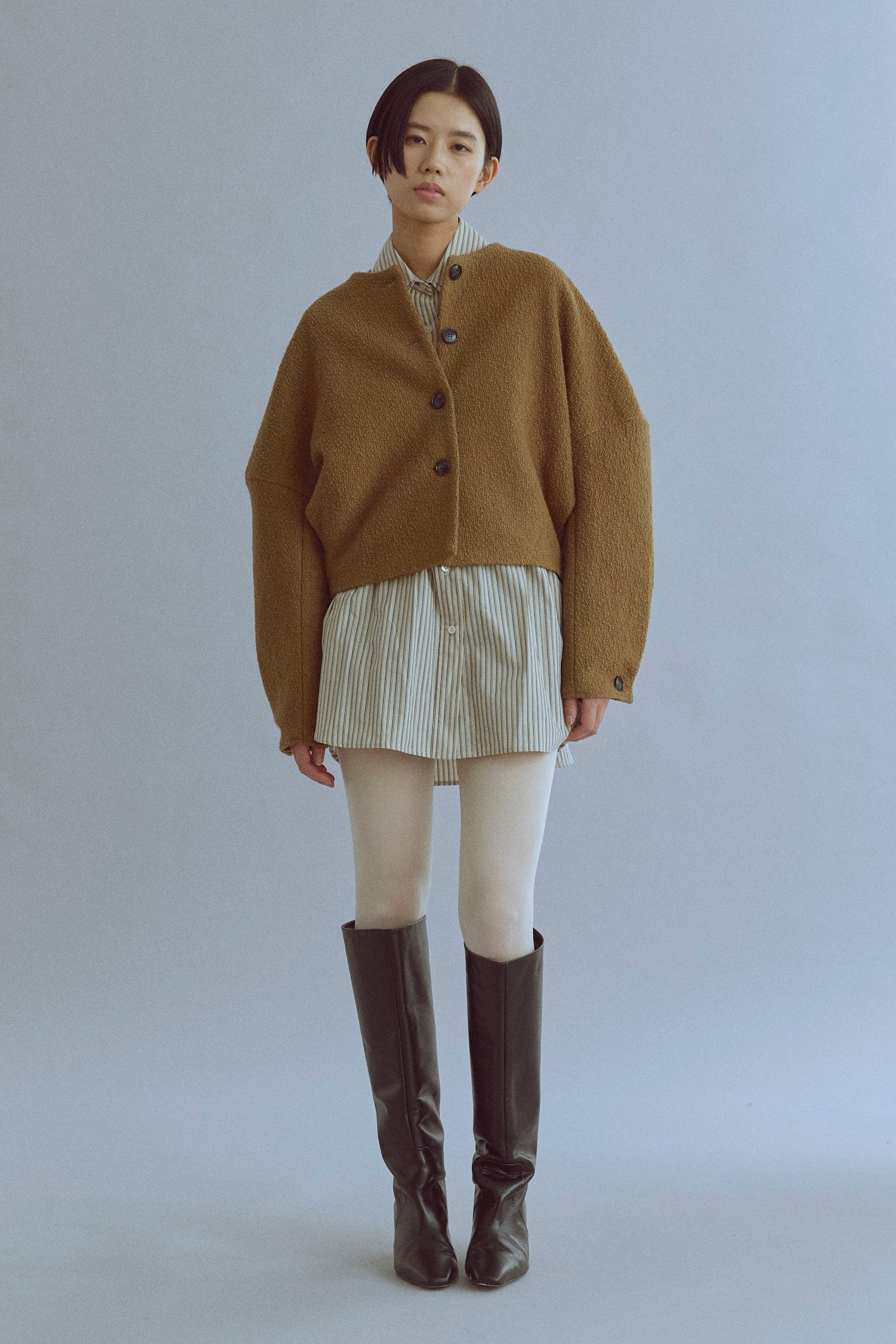 着用カラー:ベージュ モデル身長:170㎝